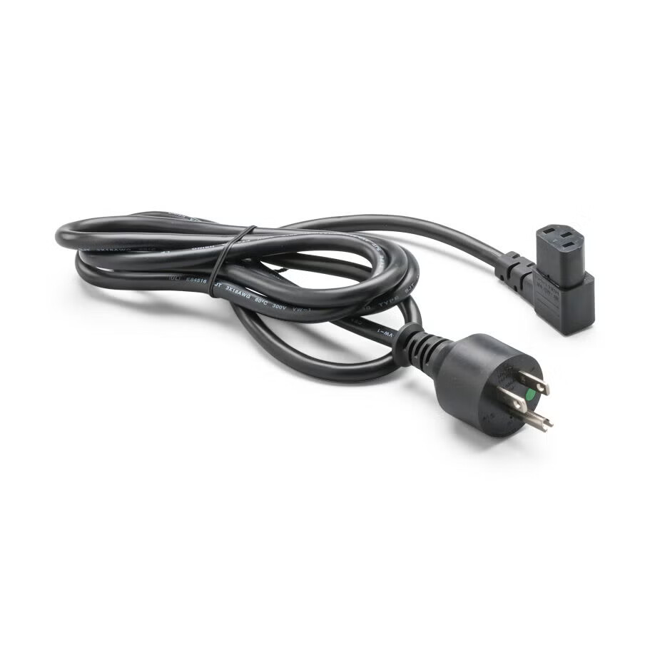Welch Allyn - 761069 Diagnostic Power Cord Welch Allyn 6 Inch, Right Angle, 3-Prong For Scale-Tronix Portable Scales