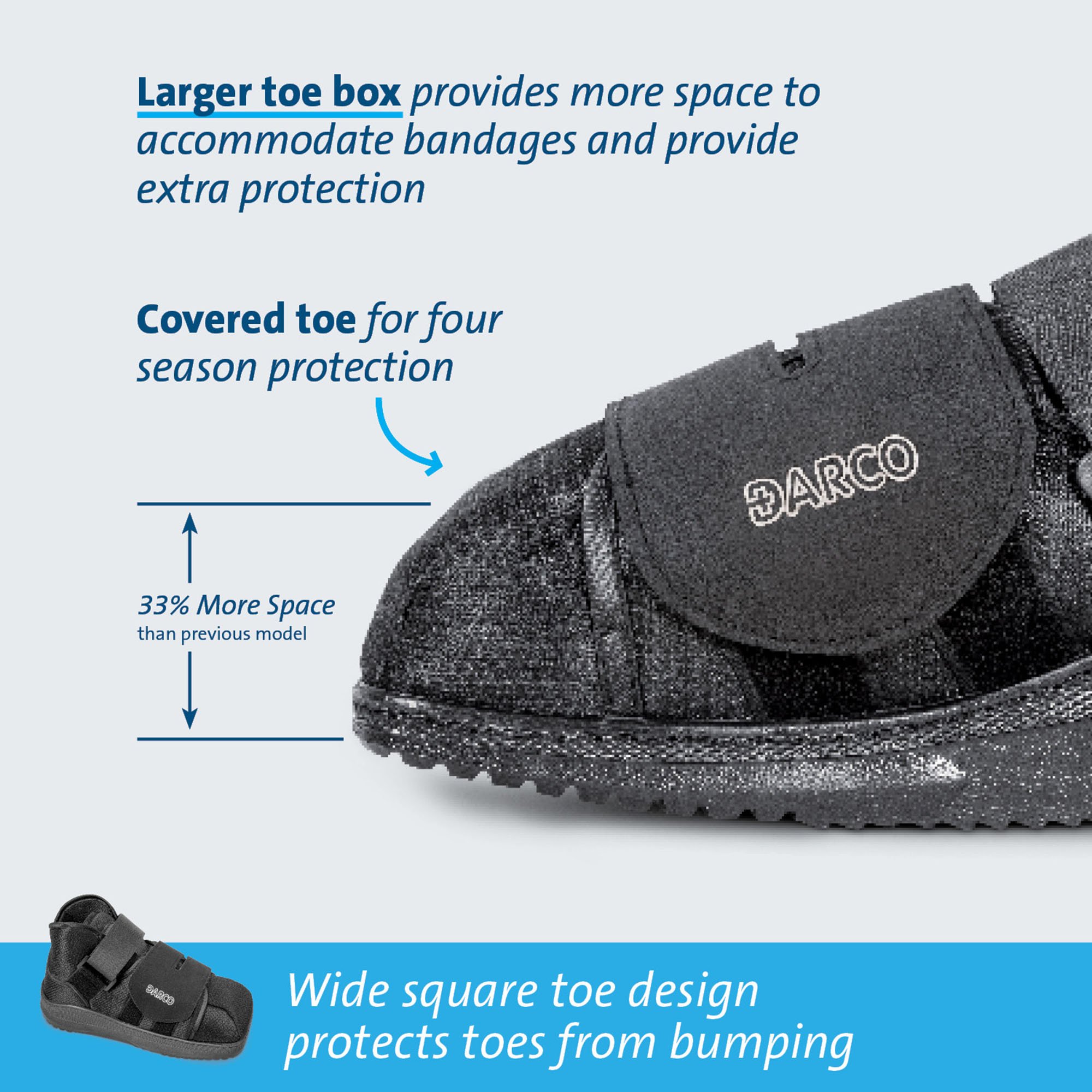 Darco International APQ3B - APB™ All Purpose Boot, Large - 1/Each, 36/Case