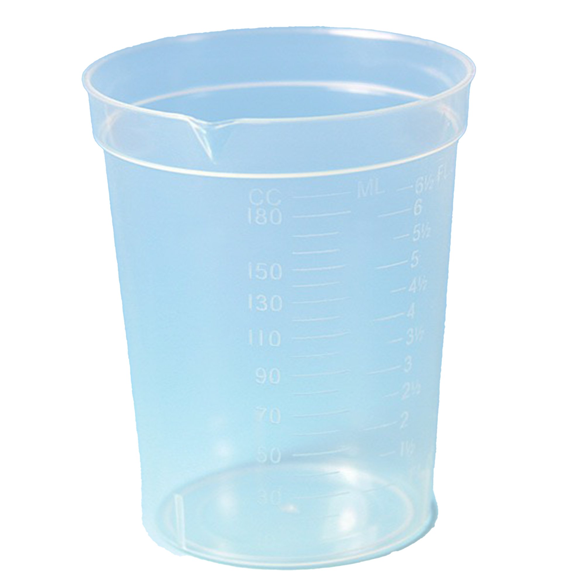 Globe Scientific 5920 - Globe Scientific Specimen Container with Pour Spout, 192 mL - 25/Pack, 500/Case