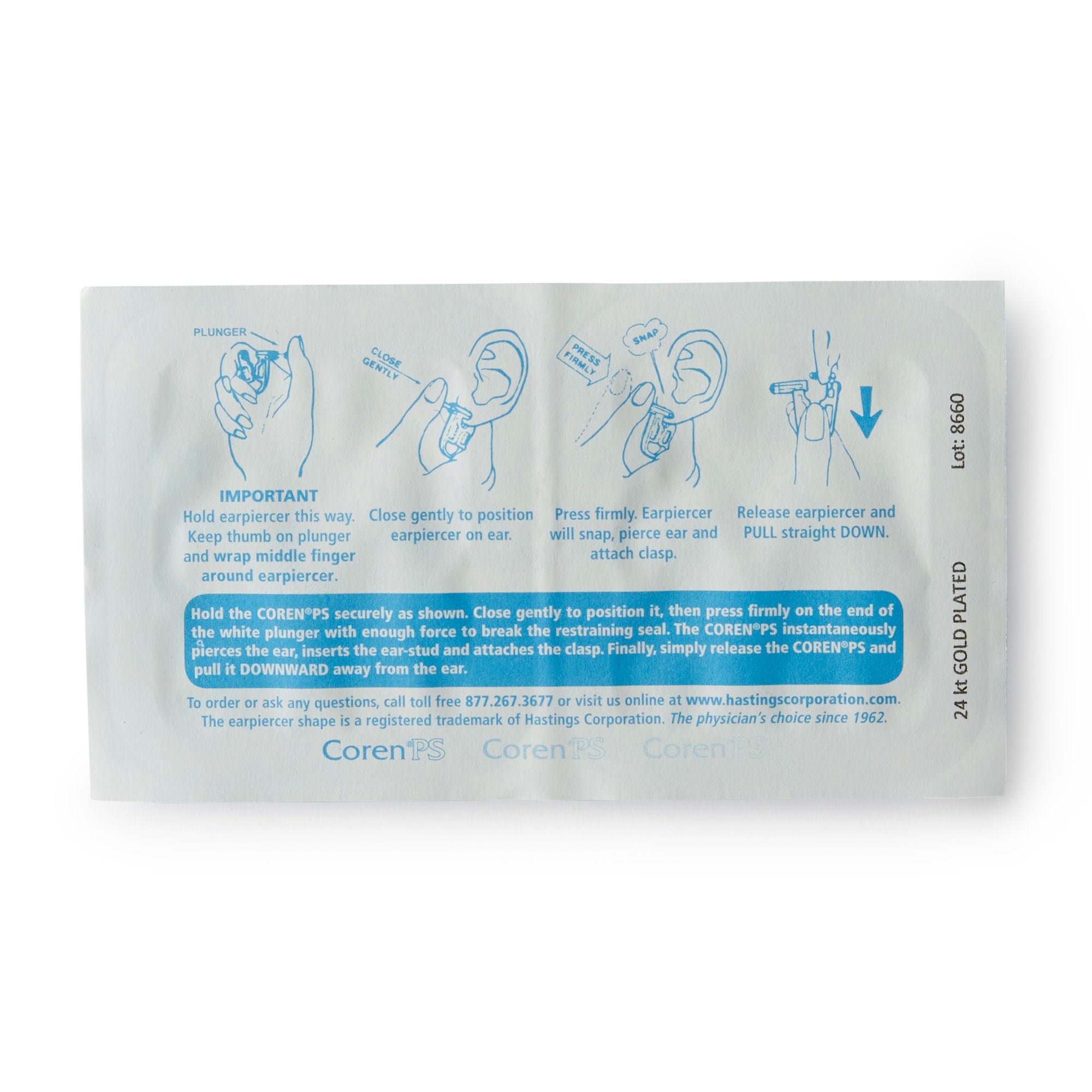 Hastings Corp - NEMS-575 Coren PS Ear Piercer