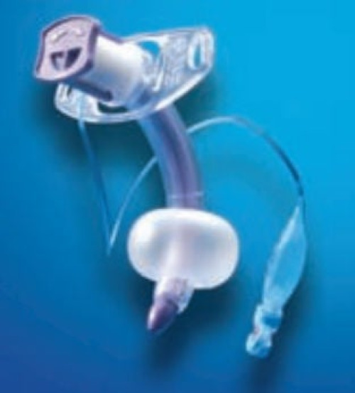 ICU Medical FKA Smiths Medical - 100-815-080 Cuffed Tracheostomy Tube Portex® Blue Line Ultra® Size 8.0 Adult