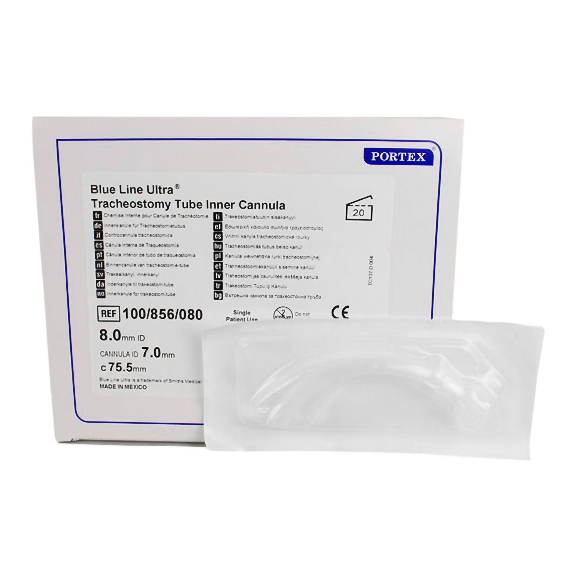ICU Medical FKA Smiths Medical - 100-856-080 Spare Inner Cannula Blue Line Ultra
