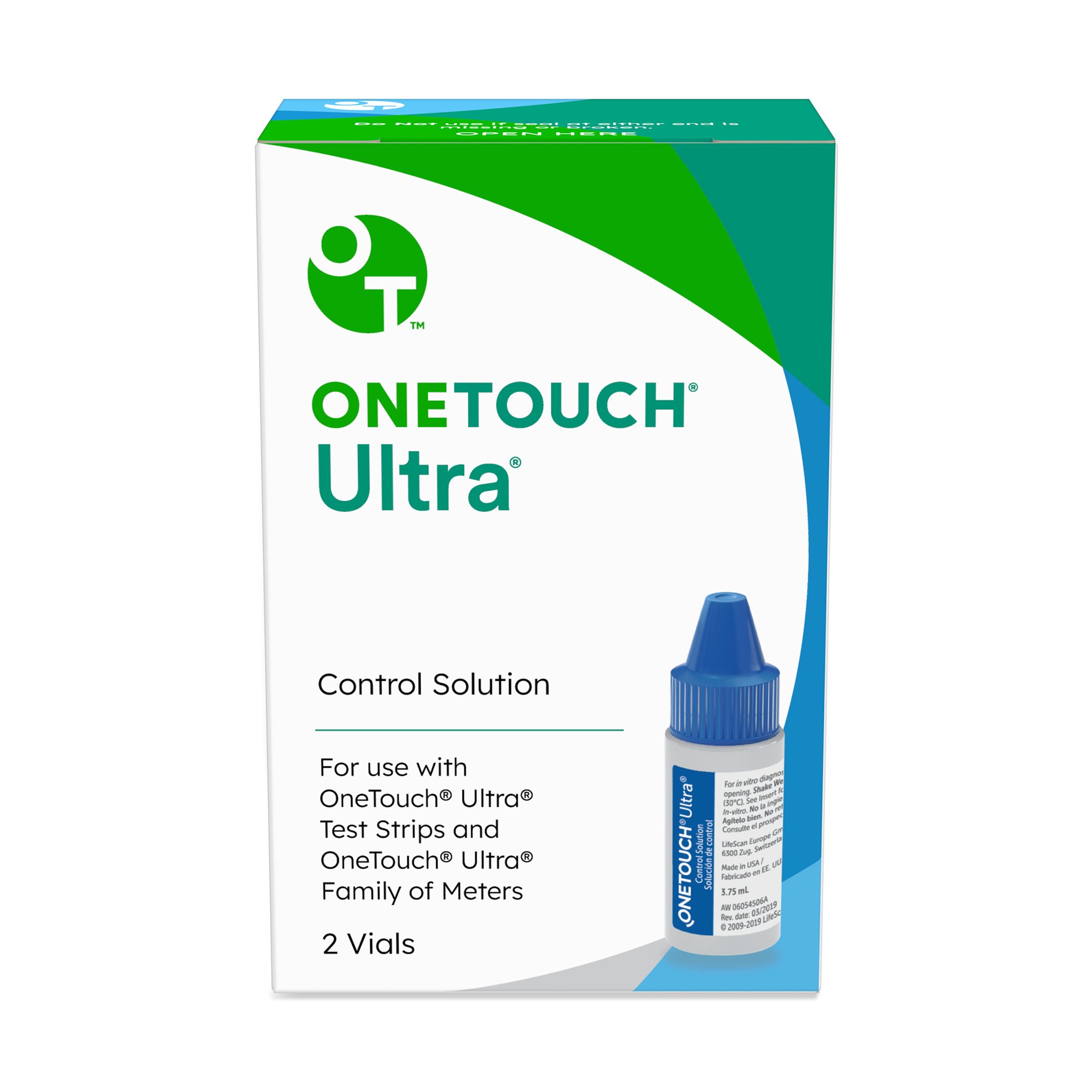 LifeScan 010458 - One Touch® Ultra Control Solution - 1/Each, 48/Case