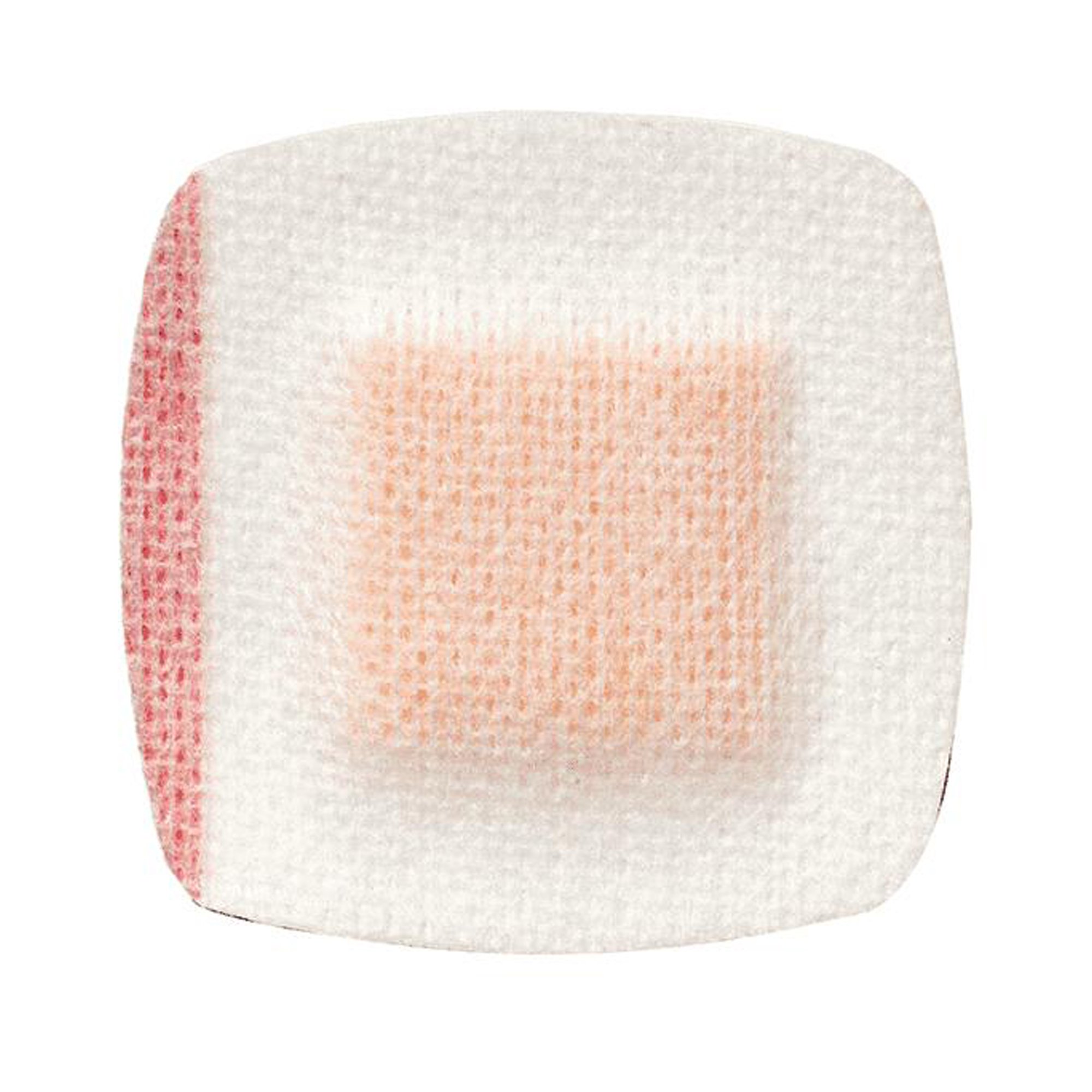 Ferris Manufacturing - 7203 PolyMem® Pink / White Adhesive Strip, 2 x 2 Inch