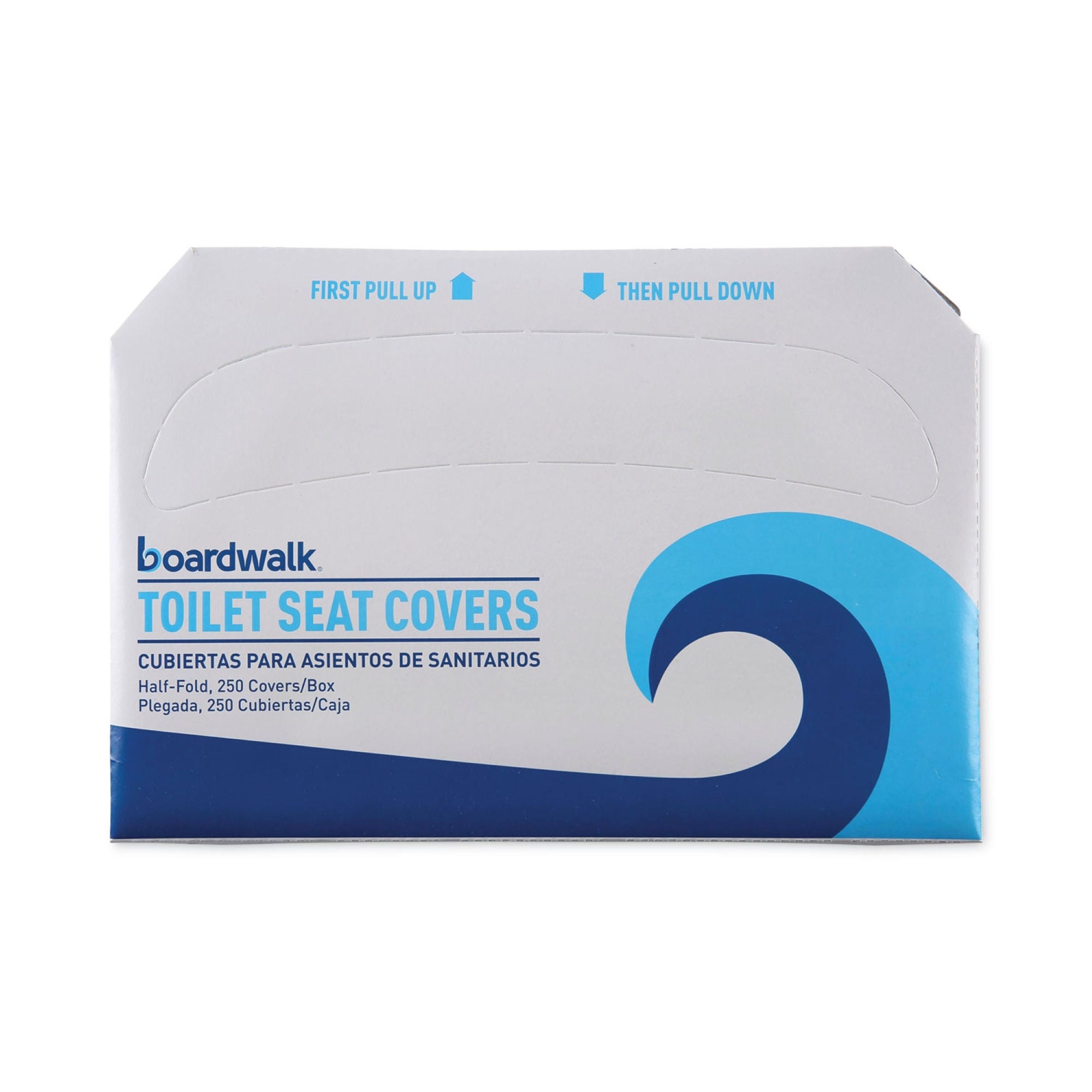 Essendant Co-United Stationers - BWKK1000B Toilet Seat Cover Boardwalk® Half Fold