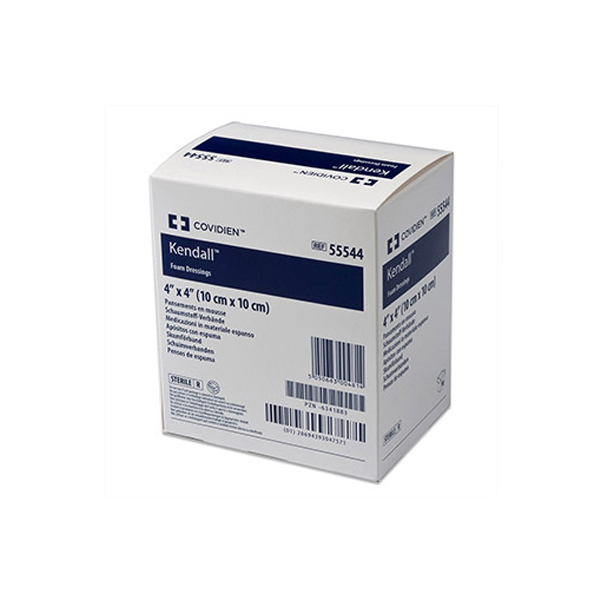 Cardinal - 55544 Kendall™ Nonadhesive without Border Foam Dressing