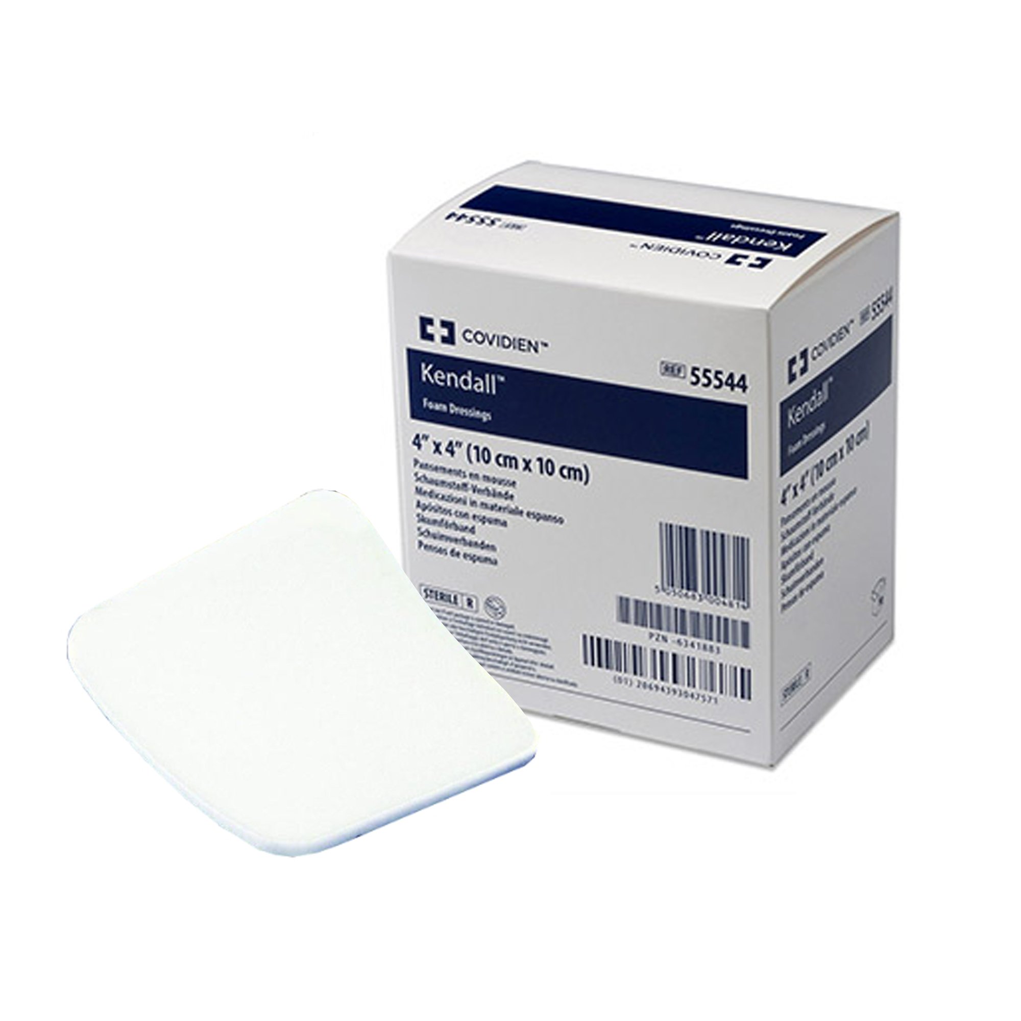 Cardinal - 55544 Kendall™ Nonadhesive without Border Foam Dressing