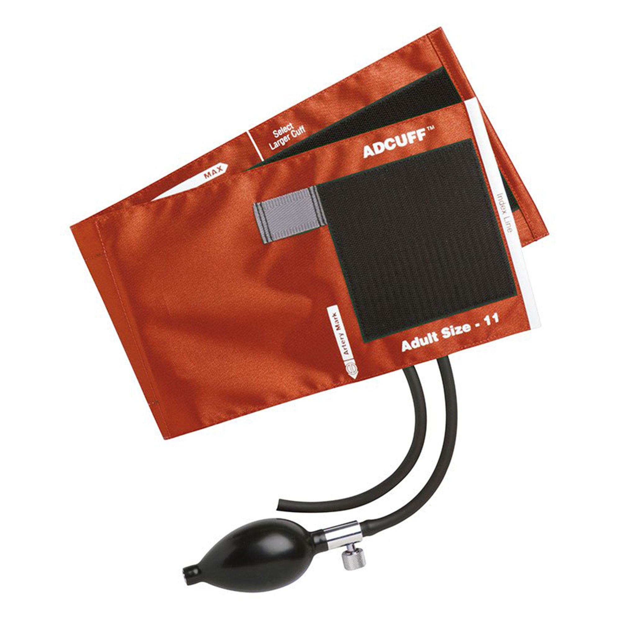 American Diagnostic Corp - 865-11AOR Reusable Blood Pressure Cuff and Bulb Adcuff™ 23 to 40 cm Arm Nylon Cuff Adult Cuff