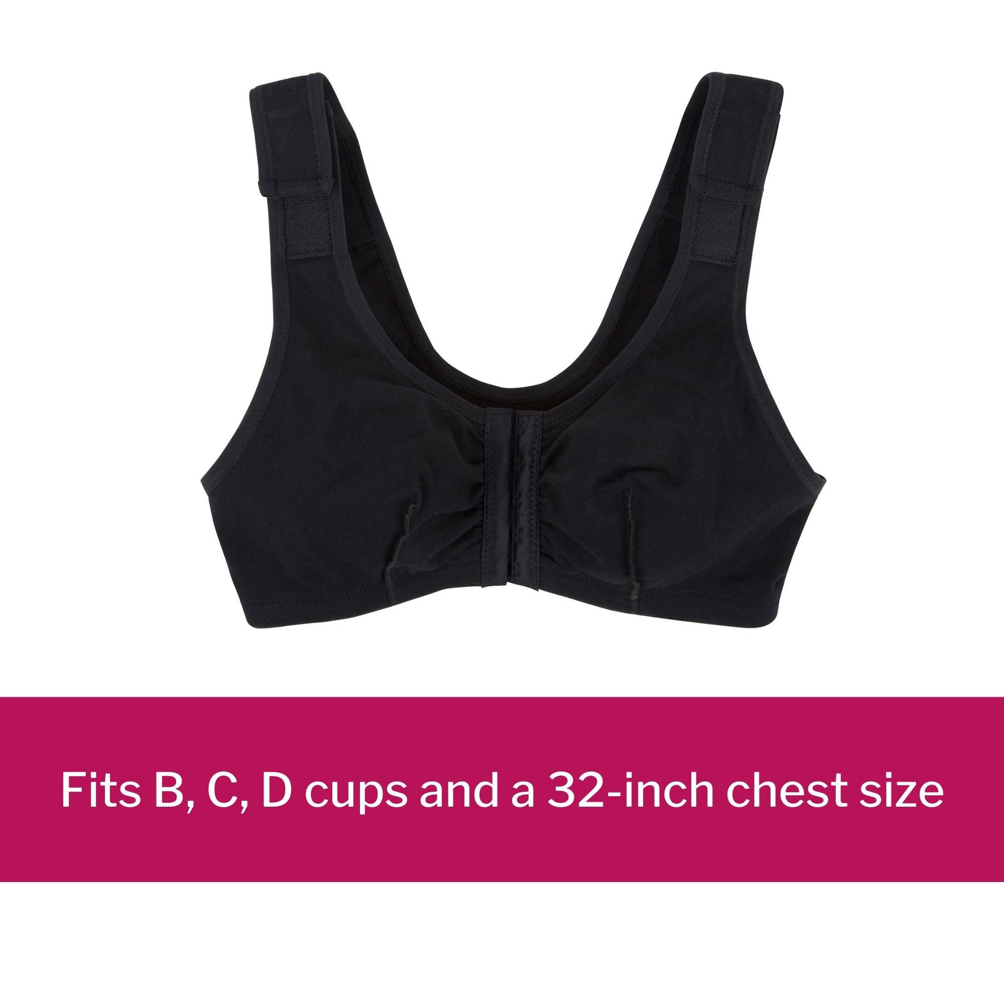 McKesson Post-Surgical Bra 83-908BLK-32 by McKesson Brand