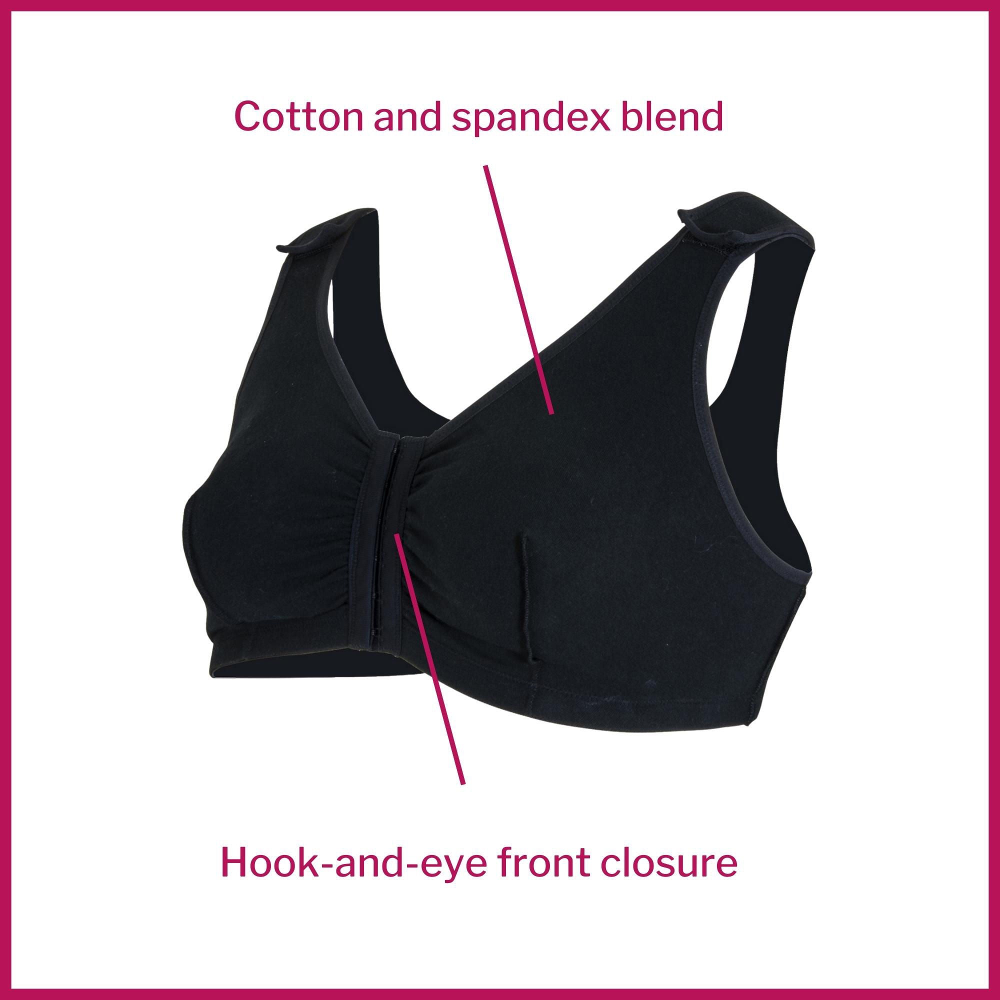 McKesson Post-Surgical Bra 83-908BLK-38 by McKesson Brand
