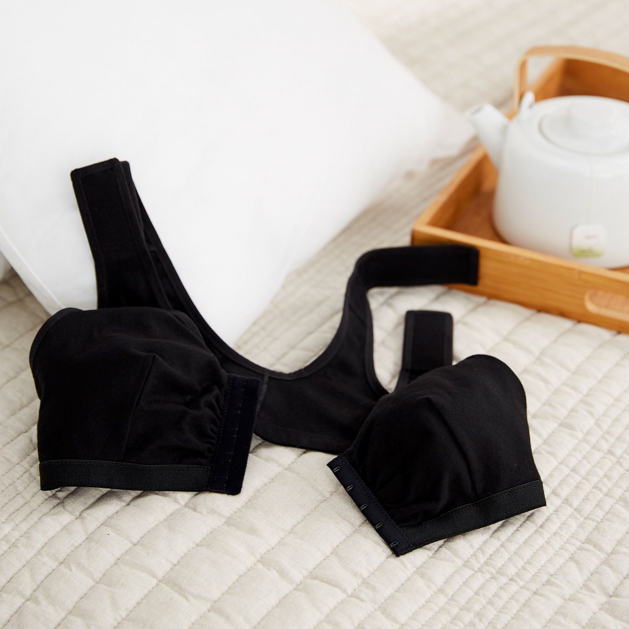 McKesson Post-Surgical Bra 83-908BLK-42 by McKesson Brand