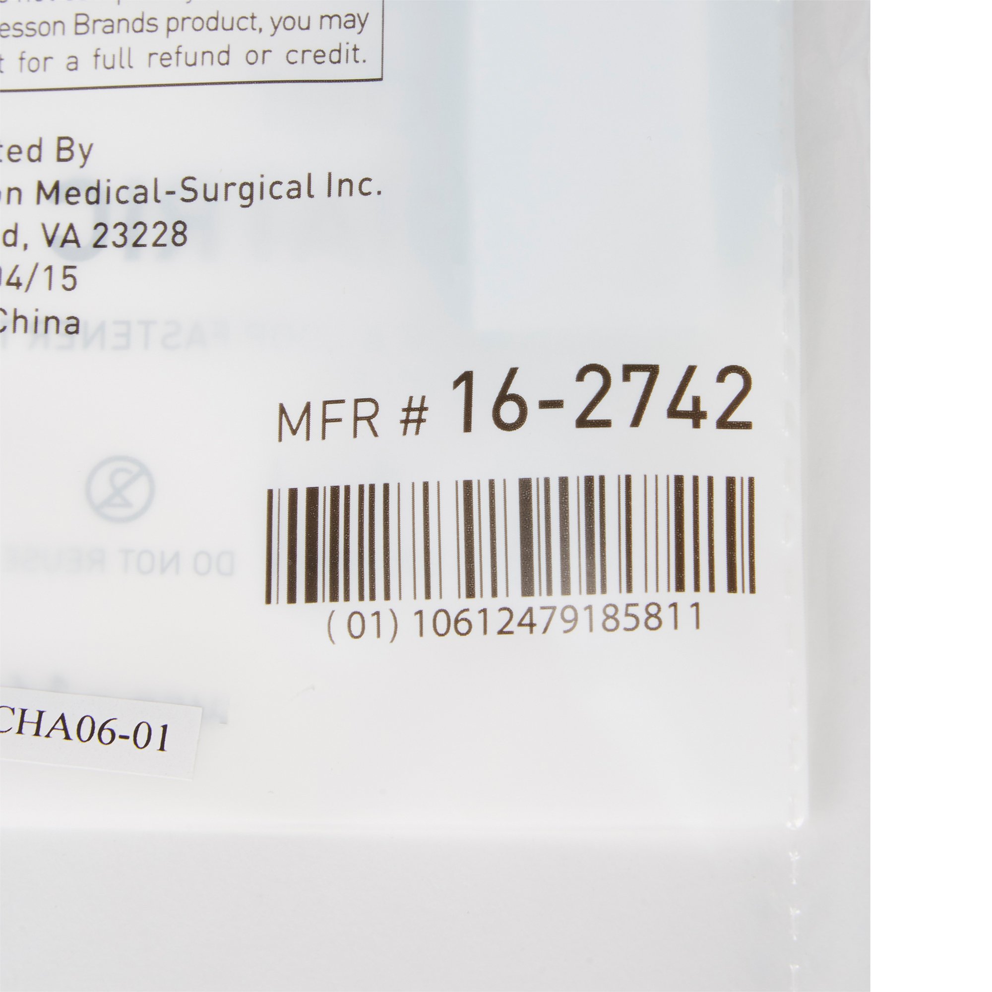 McKesson Brand 16-2742 - McKesson Tracheostomy Tube Holder, Pediatric, 3/4 x 9 Inch - 1/Each, 10/Box, 100/Case