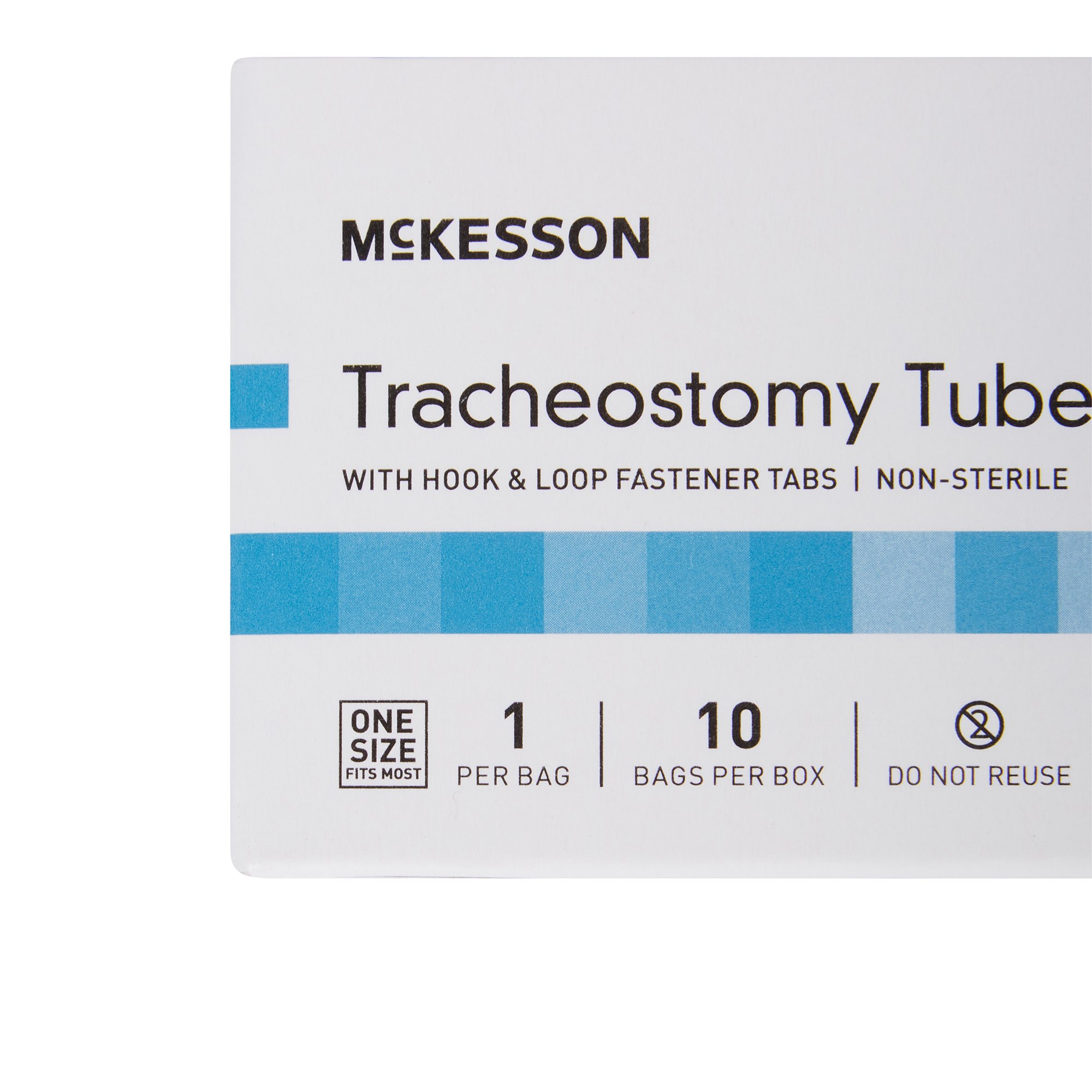 McKesson Brand 16-2742 - McKesson Tracheostomy Tube Holder, Pediatric, 3/4 x 9 Inch - 1/Each, 10/Box, 100/Case