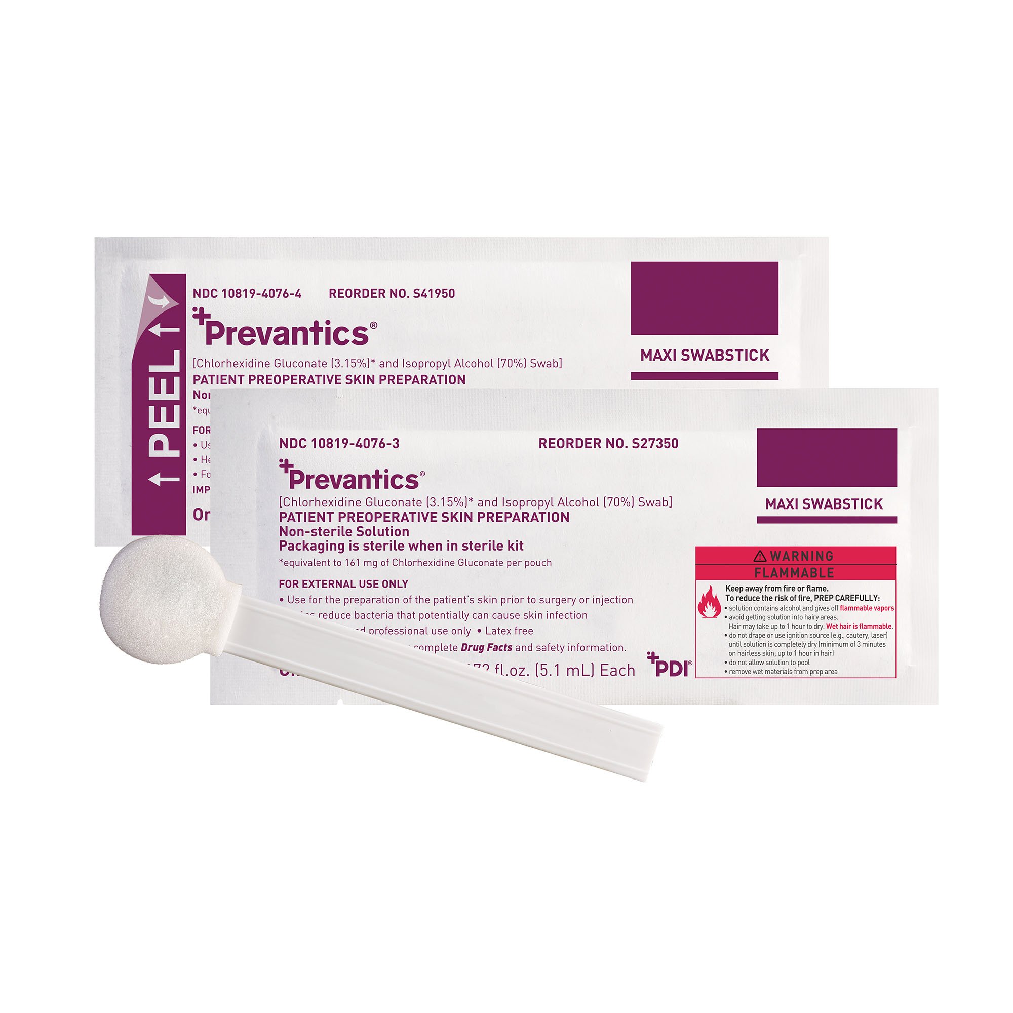 Professional Disposables - S41950 Prevantics® Maxi Swabsticks
