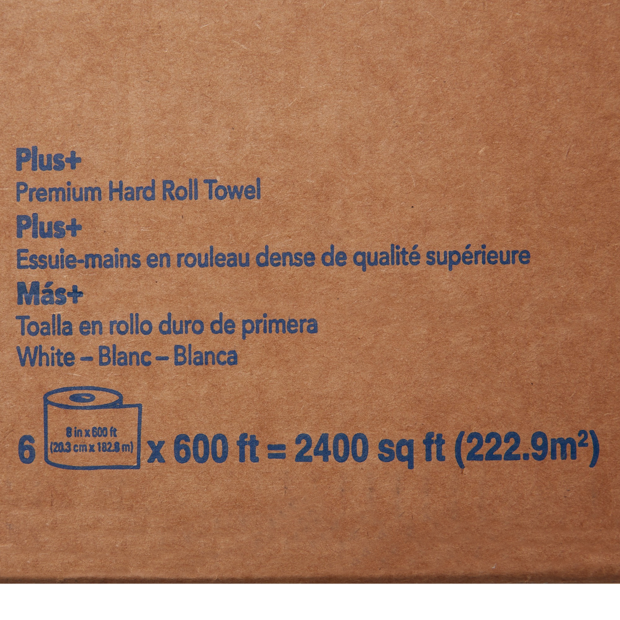  8 Inch x 600 Foot Hardwound Roll