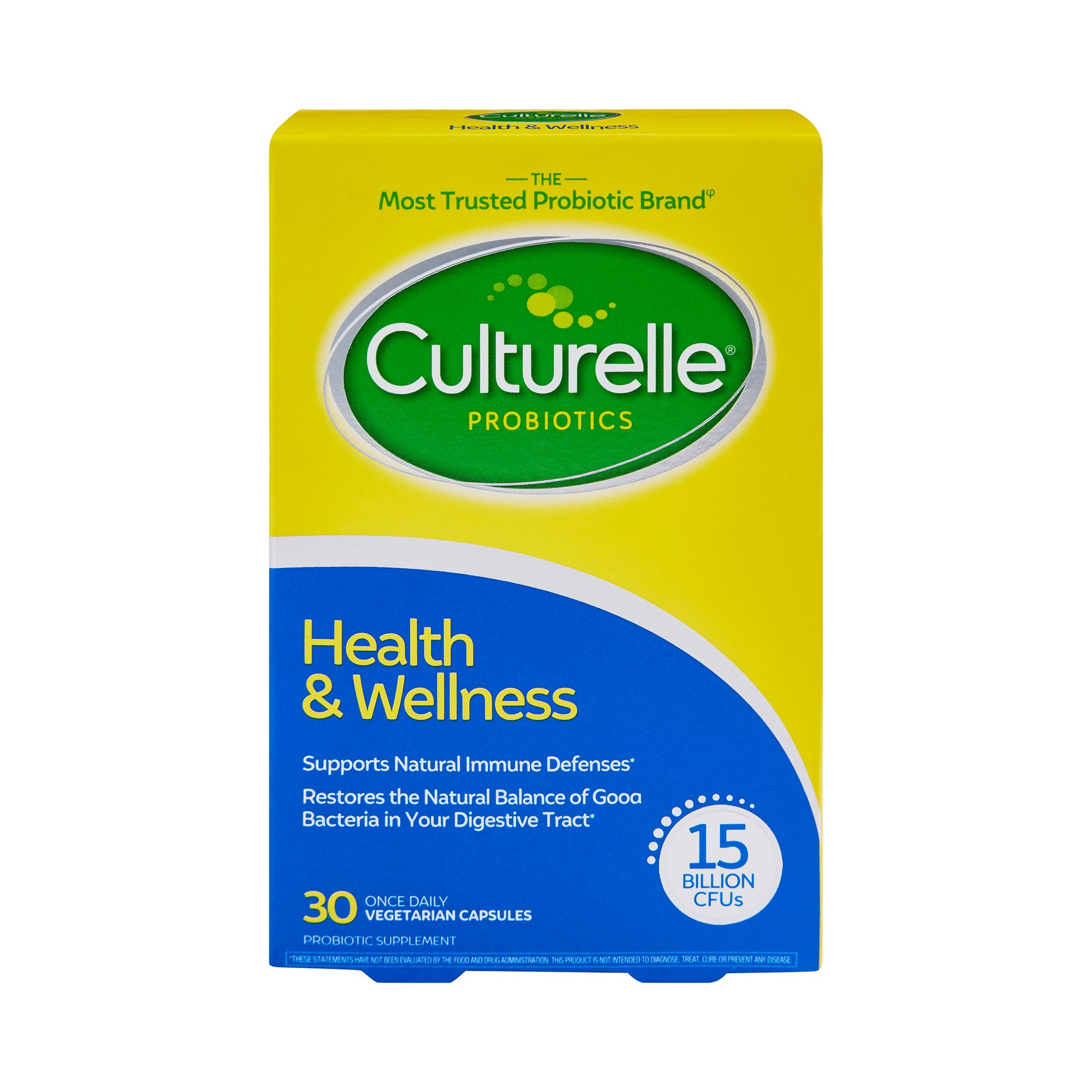 Connetics Corp - 49100036374 Culturelle® Probiotic Health & Wellness Dietary Supplement