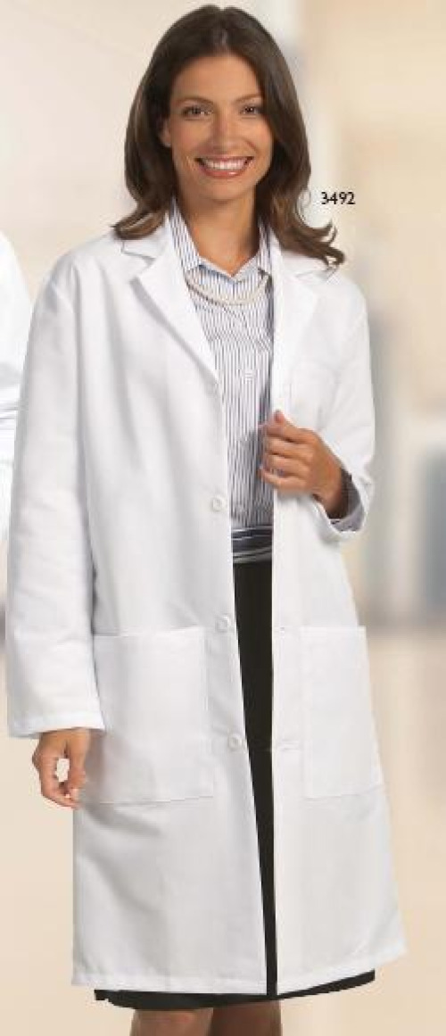 Fashion Seal Uniforms - 3495-S Unisex Lab Coat