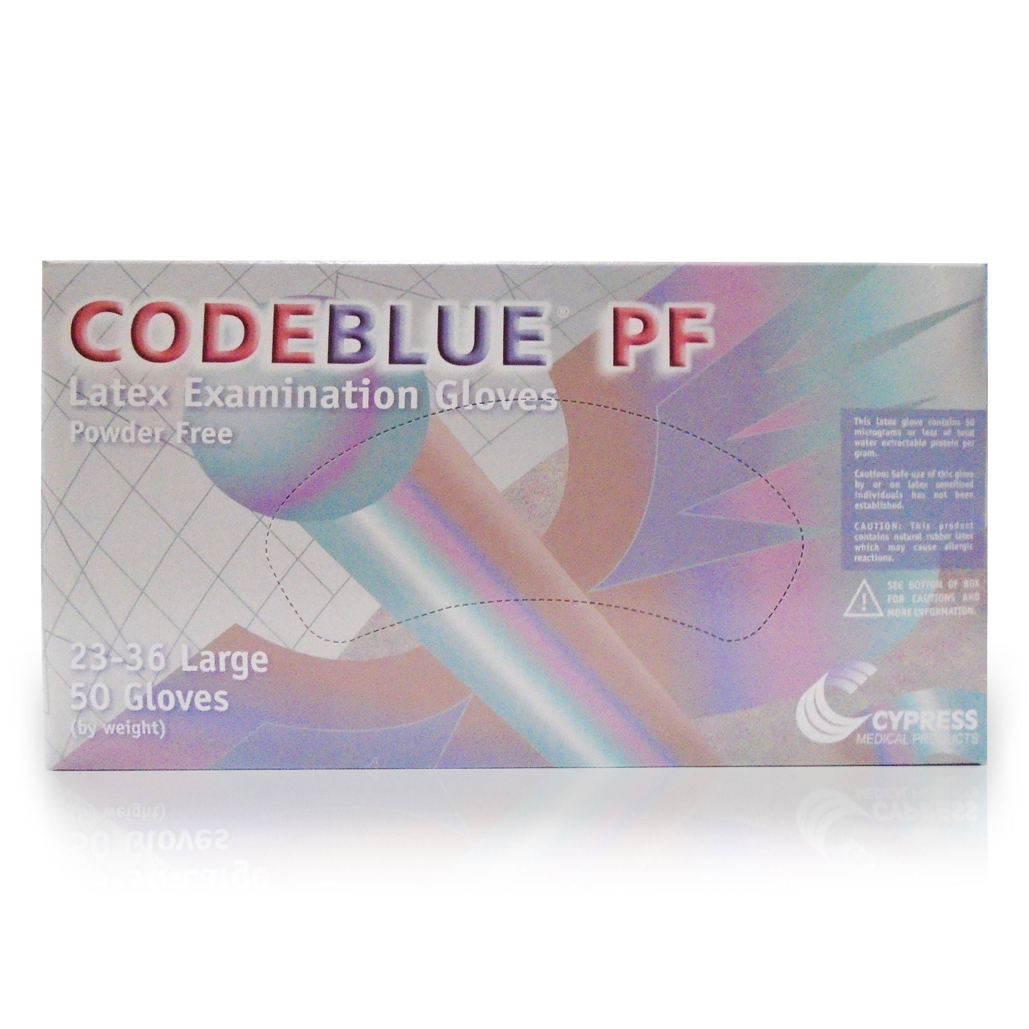 McKesson Brand - 23-36 CodeBlue® PF Latex Extended Cuff Length Exam Glove