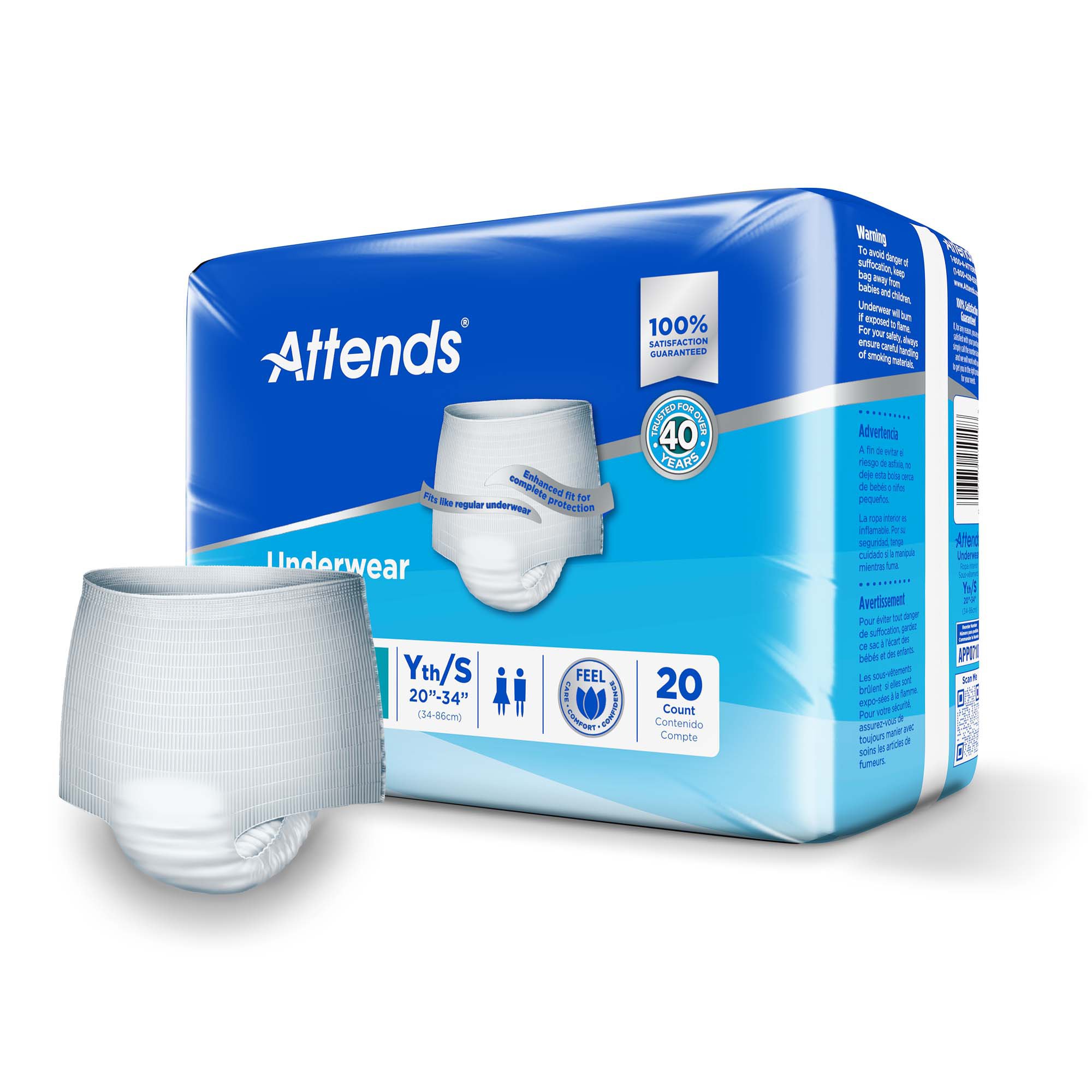 Attends Healthcare Products - APP0710 Attends® Advanced Underwear