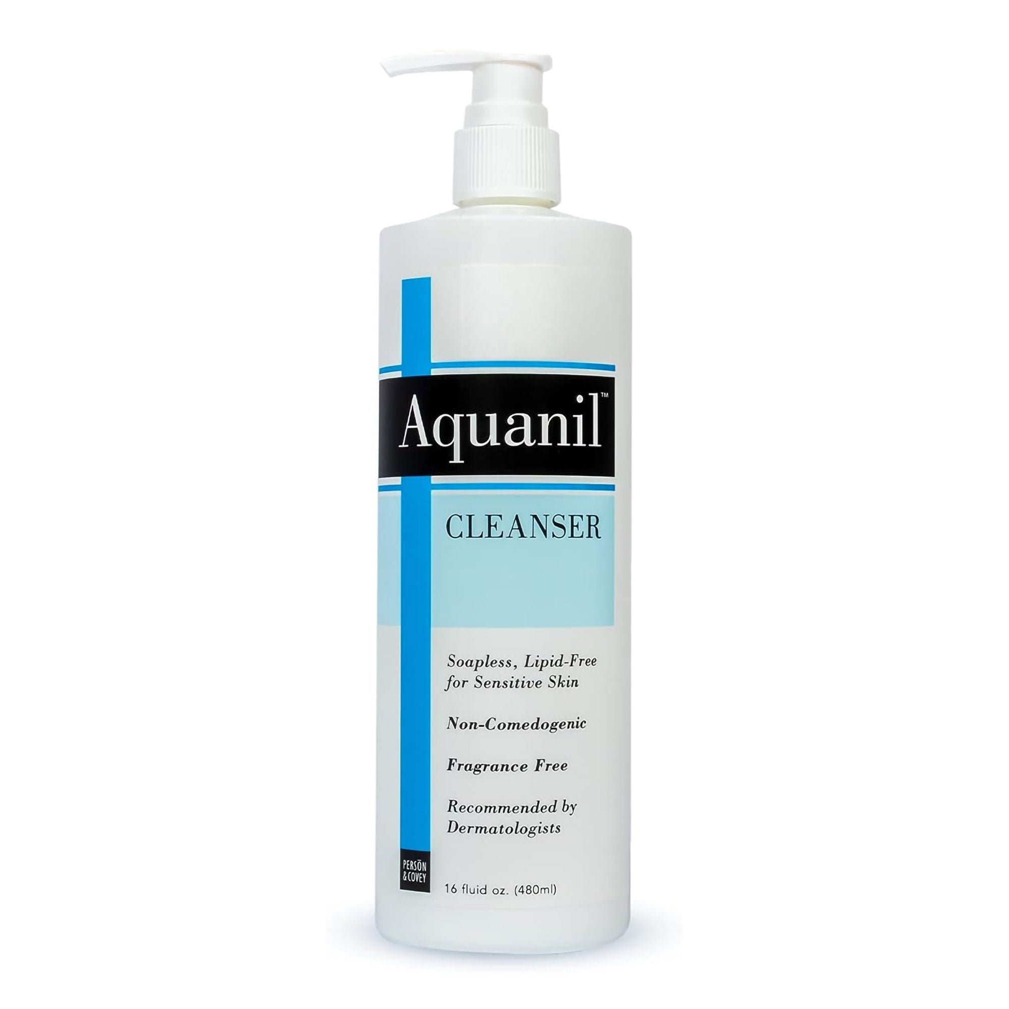 Person & Covey - 00096072416 Facial Cleanser Aquanil® Liquid 16 oz. Pump Bottle Unscented
