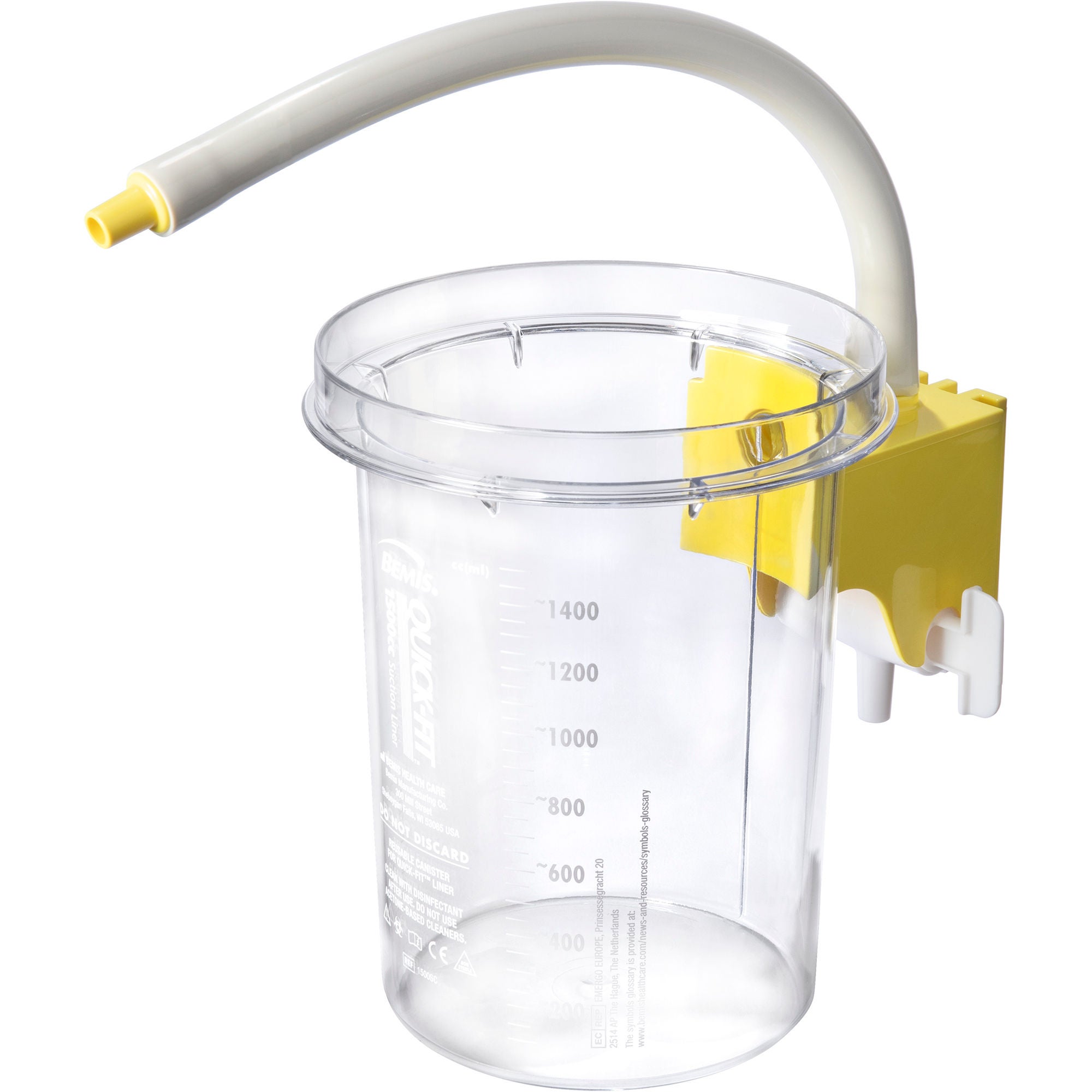 Bemis Healthcare - 1500SC 01 Quick-Fit™ Outer Suction Canister without Lid