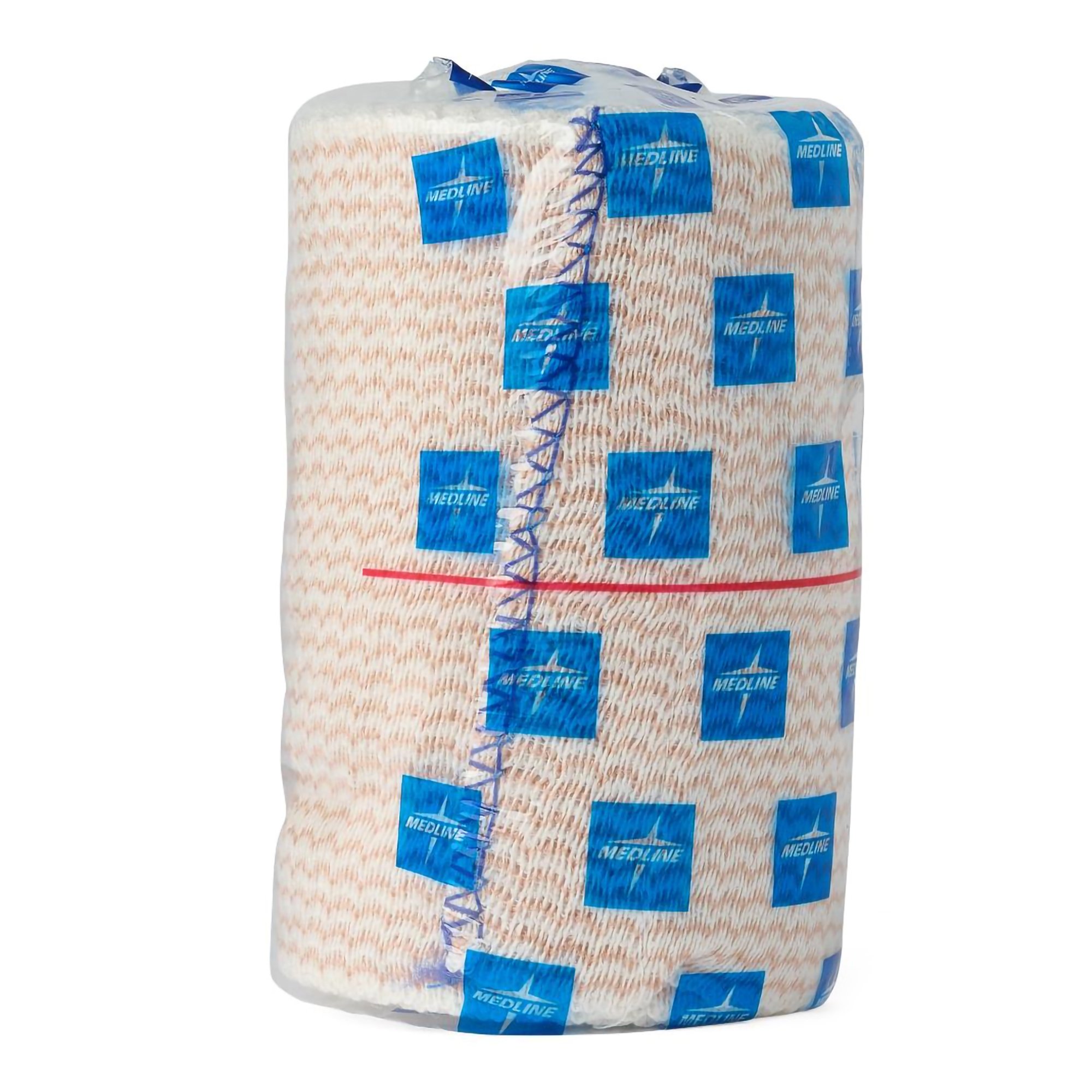Medline MDS087104LF - Medline Matrix® Elastic Bandage with Self-Closure, Stretched, 4 Inch x 10 Yard - 1/Each, 20/Case