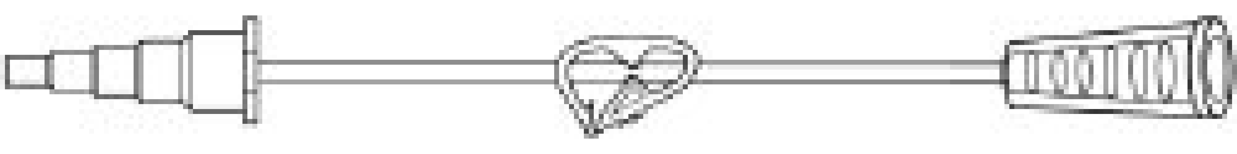 Avanos Medical Sales LLC 0105-06 - MIC Extension Set for use with MIC gastrostomy, bolus gastrostomy, PEG, et al. - 1/Each