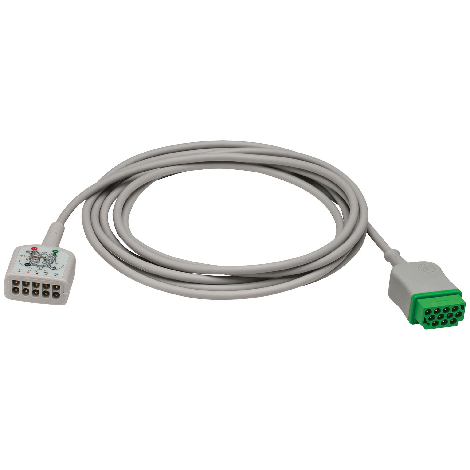 Sun Med - 2017003-001 ECG Cable Multi-Link® 3.6 m, 3 / 5 Lead