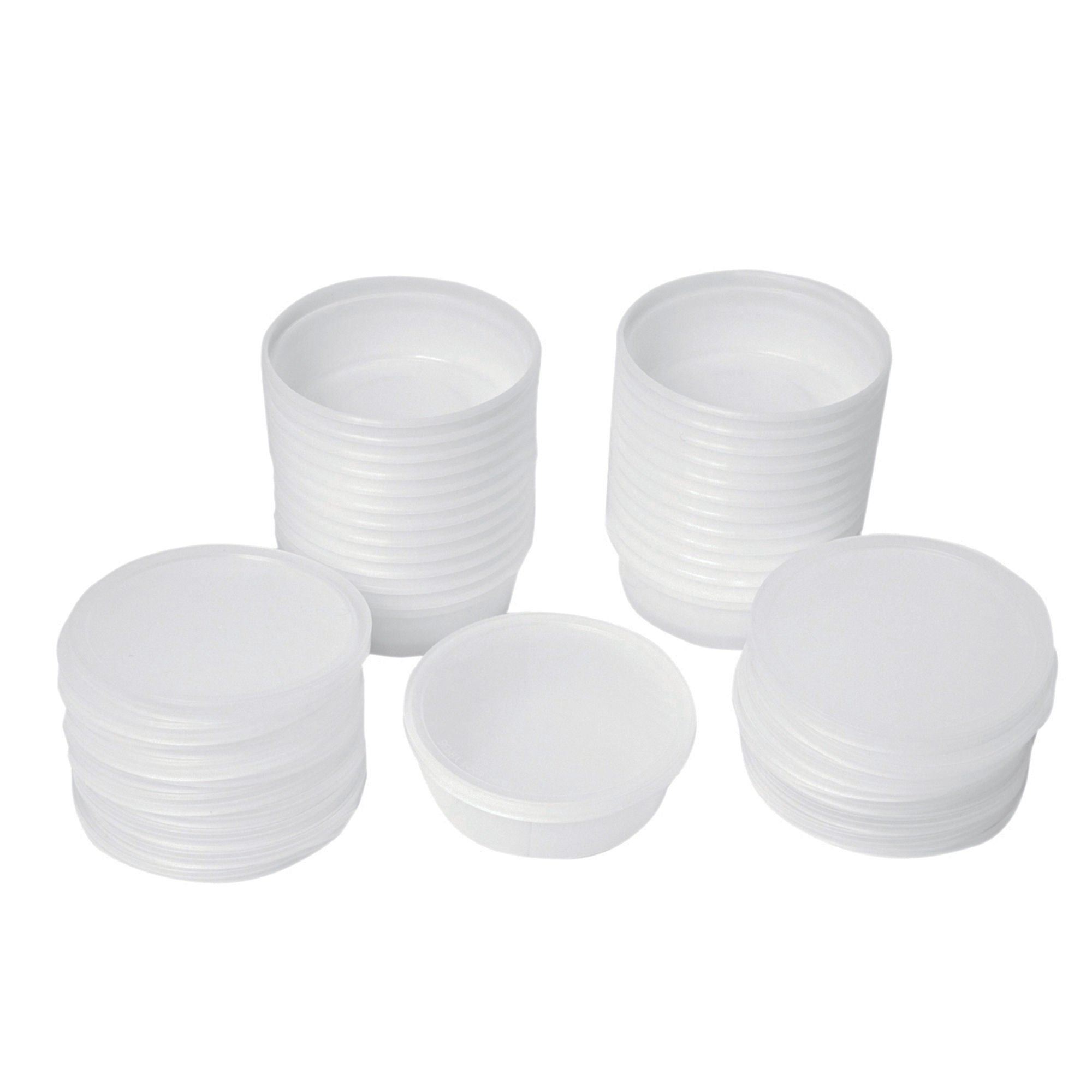 Fabrication Enterprises - 10-0941 Putty Container Theraputty™ Plastic White 4 oz.