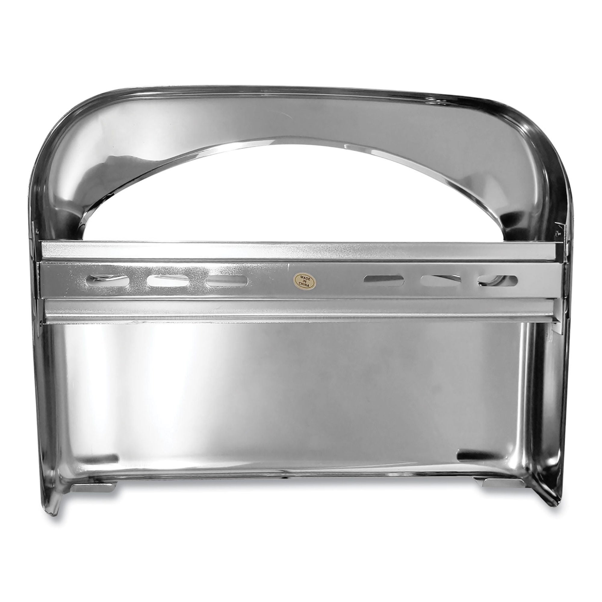 Essendant Co-United Stationers - BWKKD200 Toilet Seat Cover Dispenser Chrome Plastic 250 Count Wall Mount