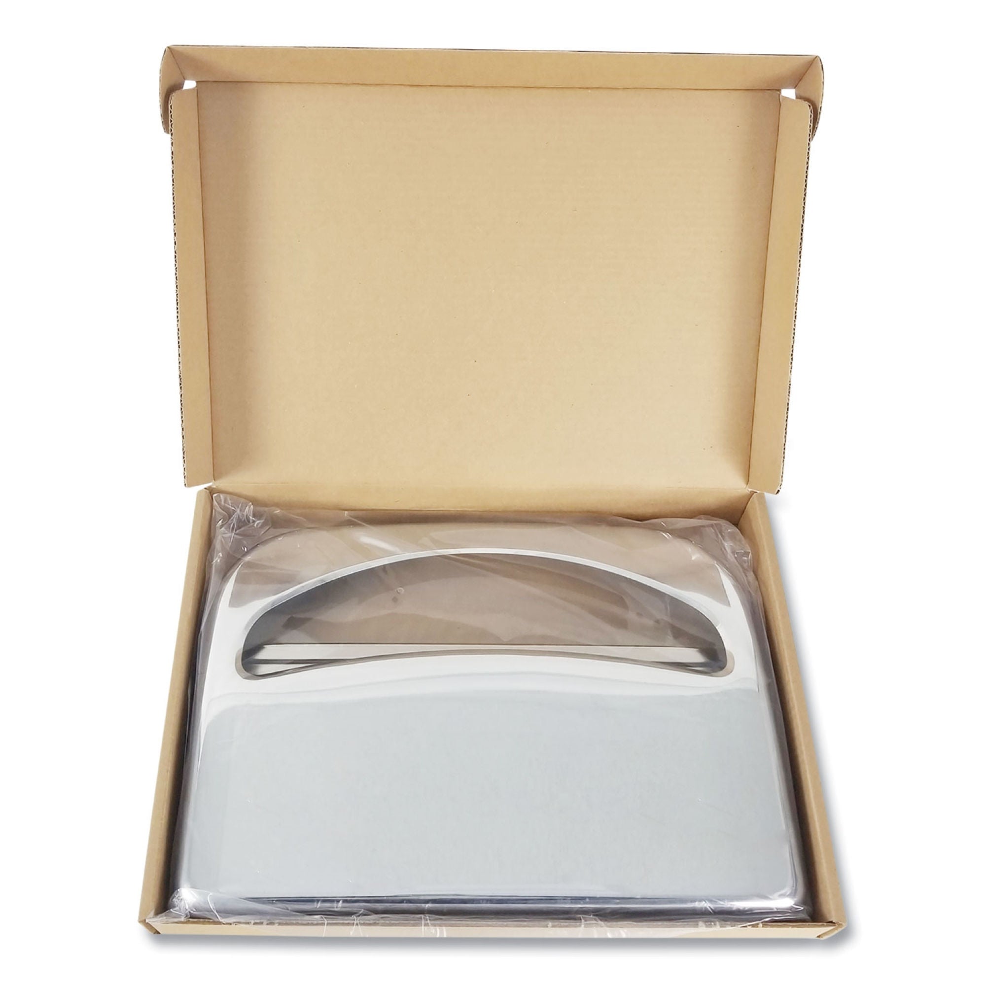 Essendant Co-United Stationers - BWKKD200 Toilet Seat Cover Dispenser Chrome Plastic 250 Count Wall Mount