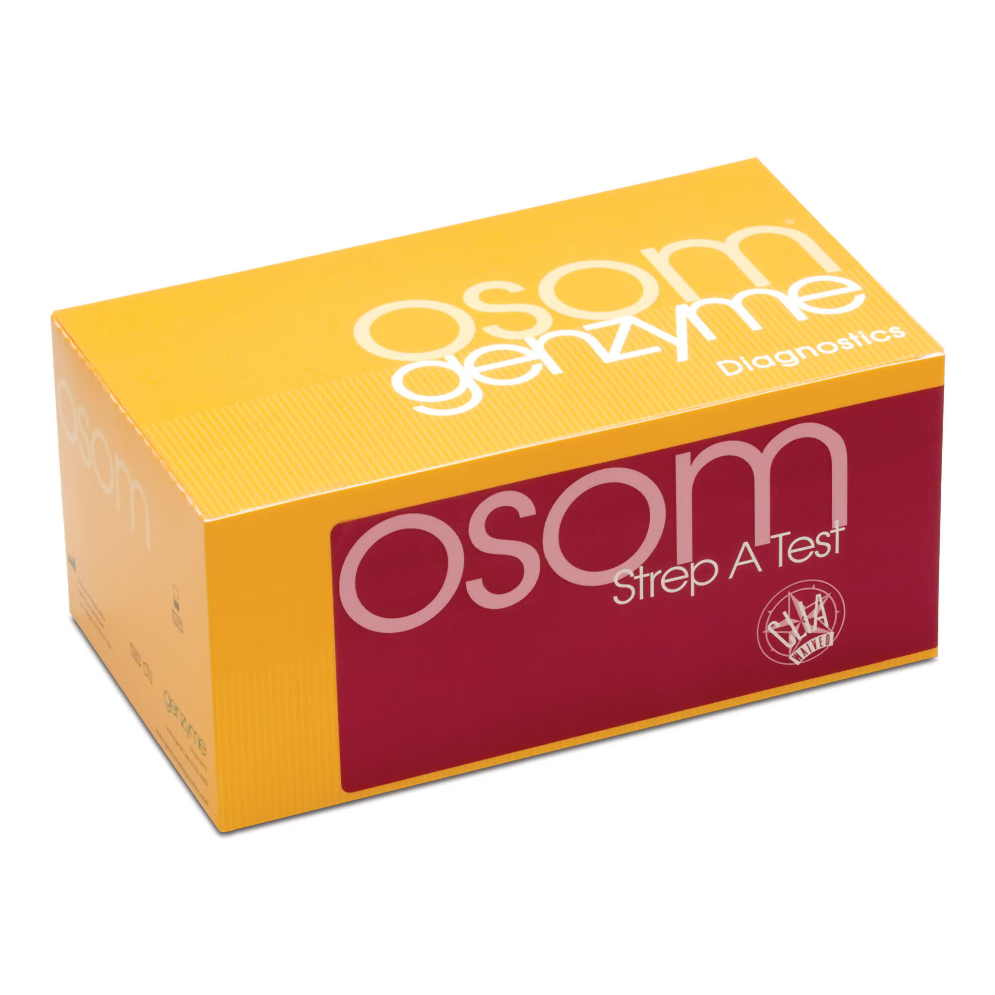 Sekisui Diagnostics - 141 Respiratory Test Kit OSOM® Strep A Test 50 Tests CLIA Waived