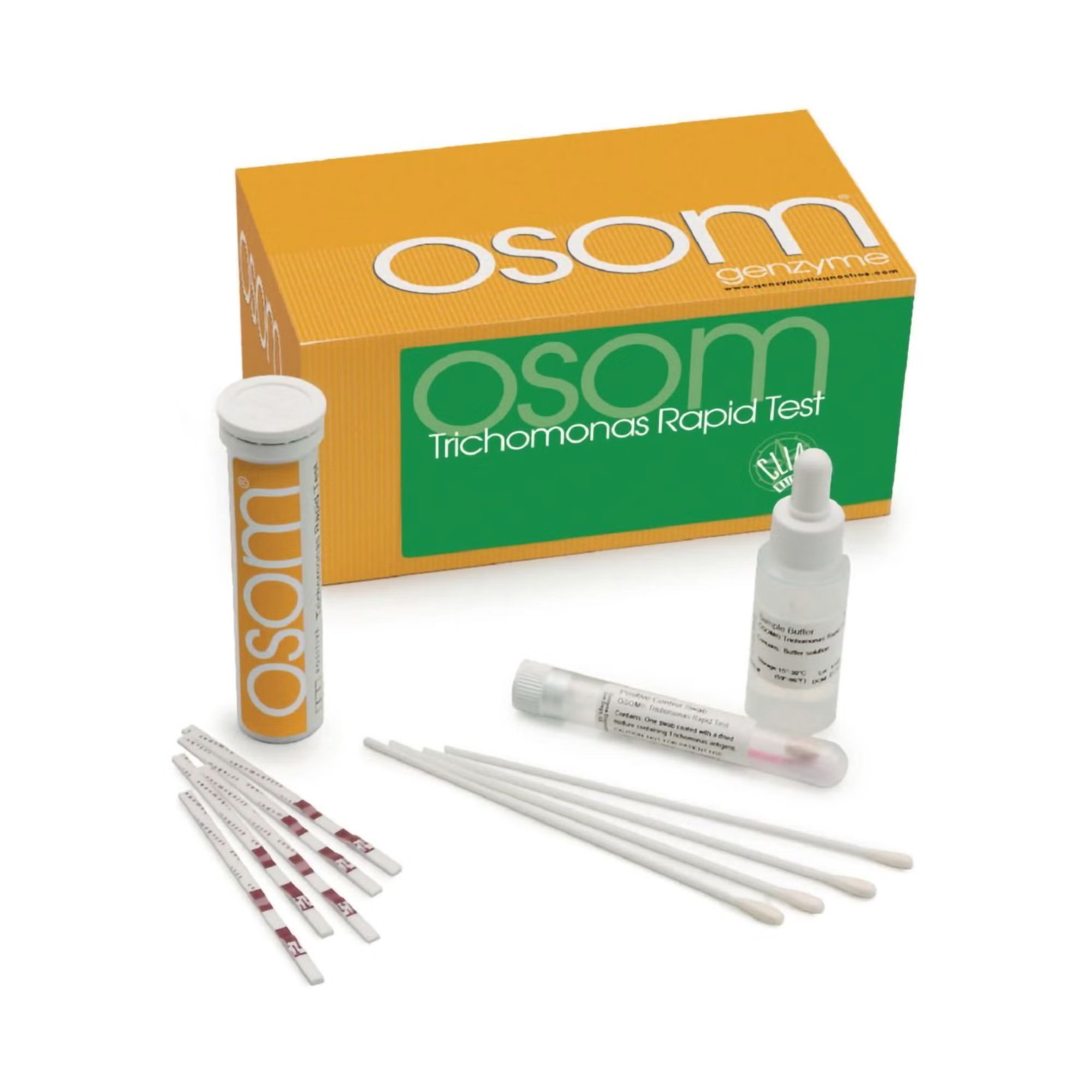 Sekisui Diagnostics - 181 Sexual Health Test Kit OSOM® Trichomonas Vaginalis 25 Tests CLIA Waived