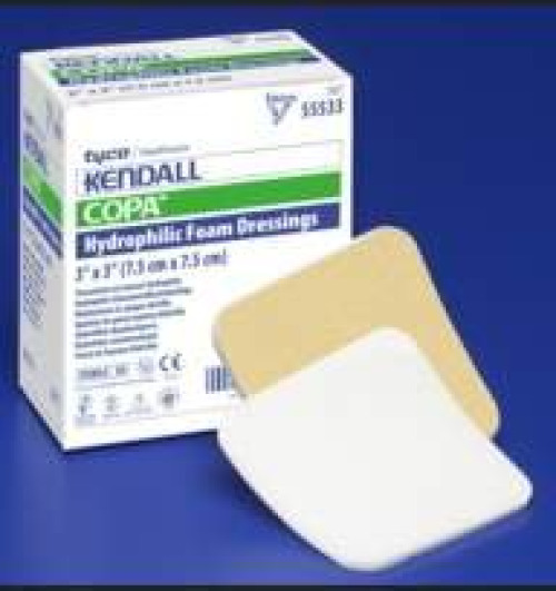 Cardinal - 55566B Kendall™ Foam Island Foam Dressing