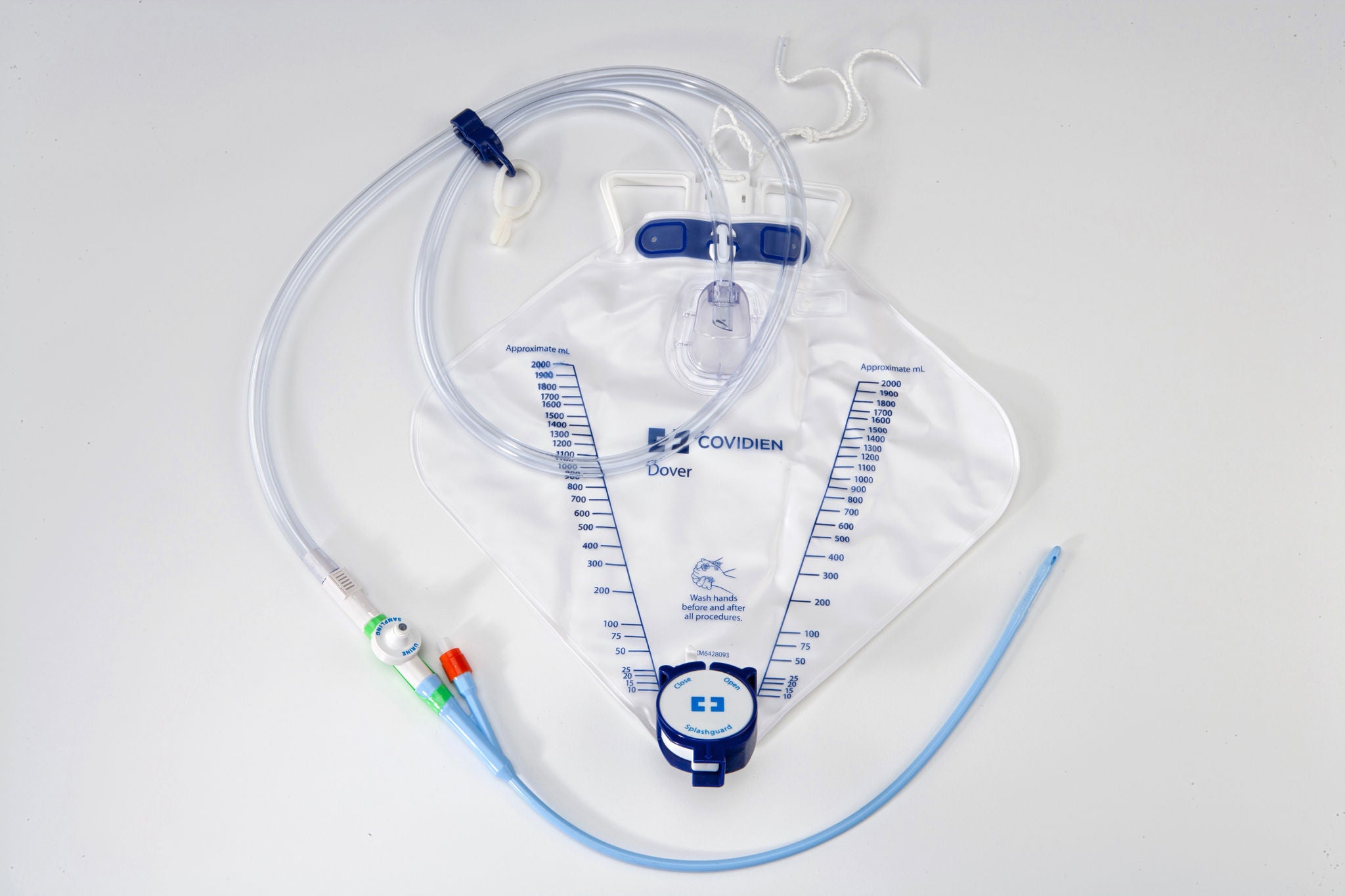 Cardinal - 6146LL- Indwelling Catheter Tray Dover™ Foley 16 Fr. 5 cc Balloon Silicone