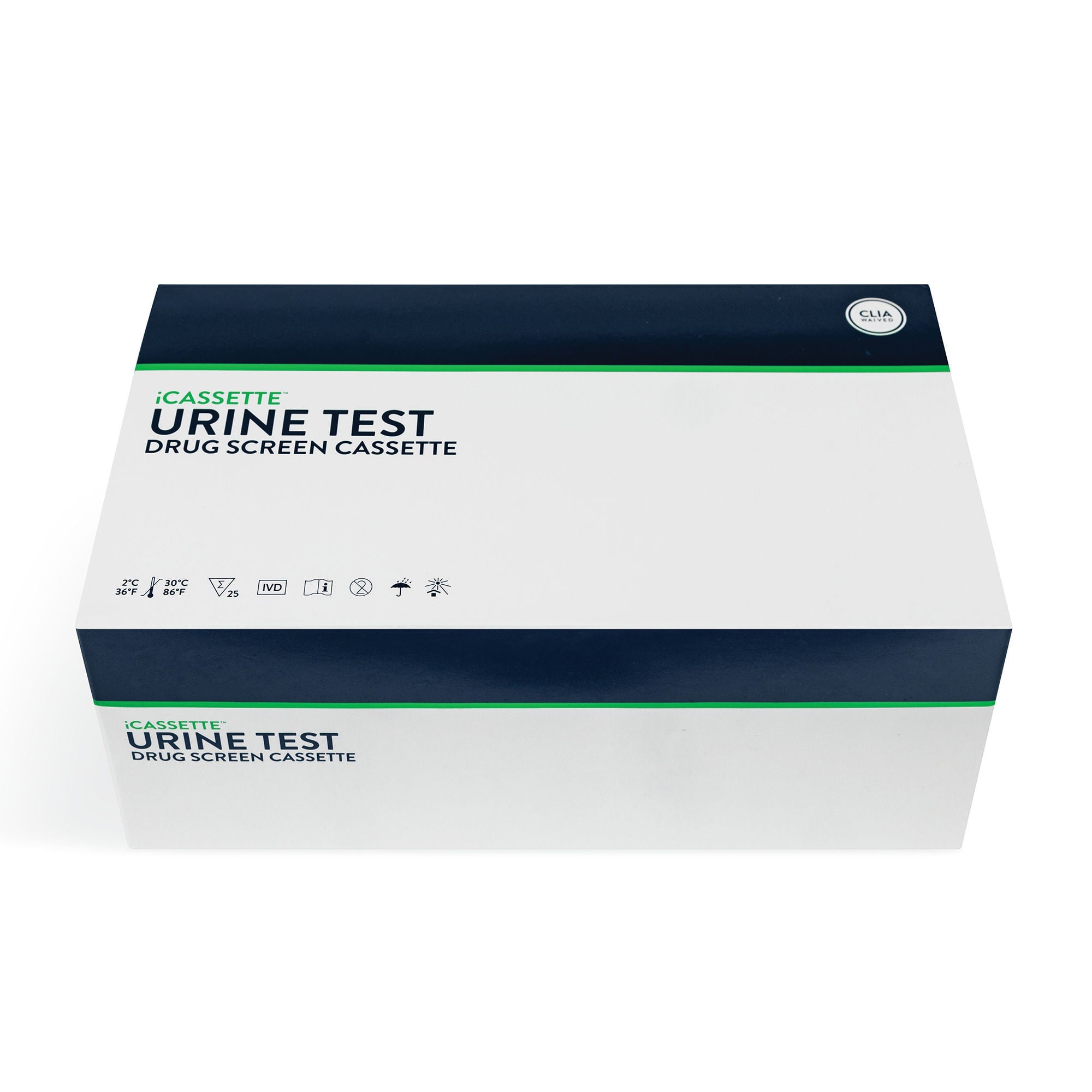 Abbott Rapid Dx North America LLC - I-DOA-3155 Drugs of Abuse Test Kit iCassette™ COC, mAMP/MET, OPI, PCP, THC 25 Tests CLIA Waived