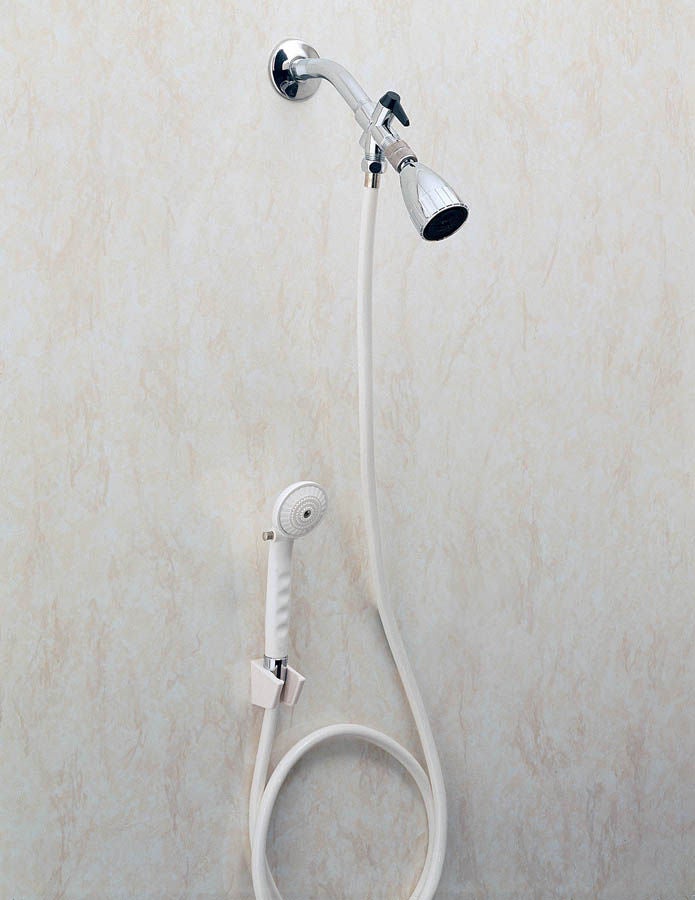 Drive DeVilbiss Healthcare - FGB21586 0000 Handheld Shower Spray with Diverter Valve Carex® 80 Inch Hose Length