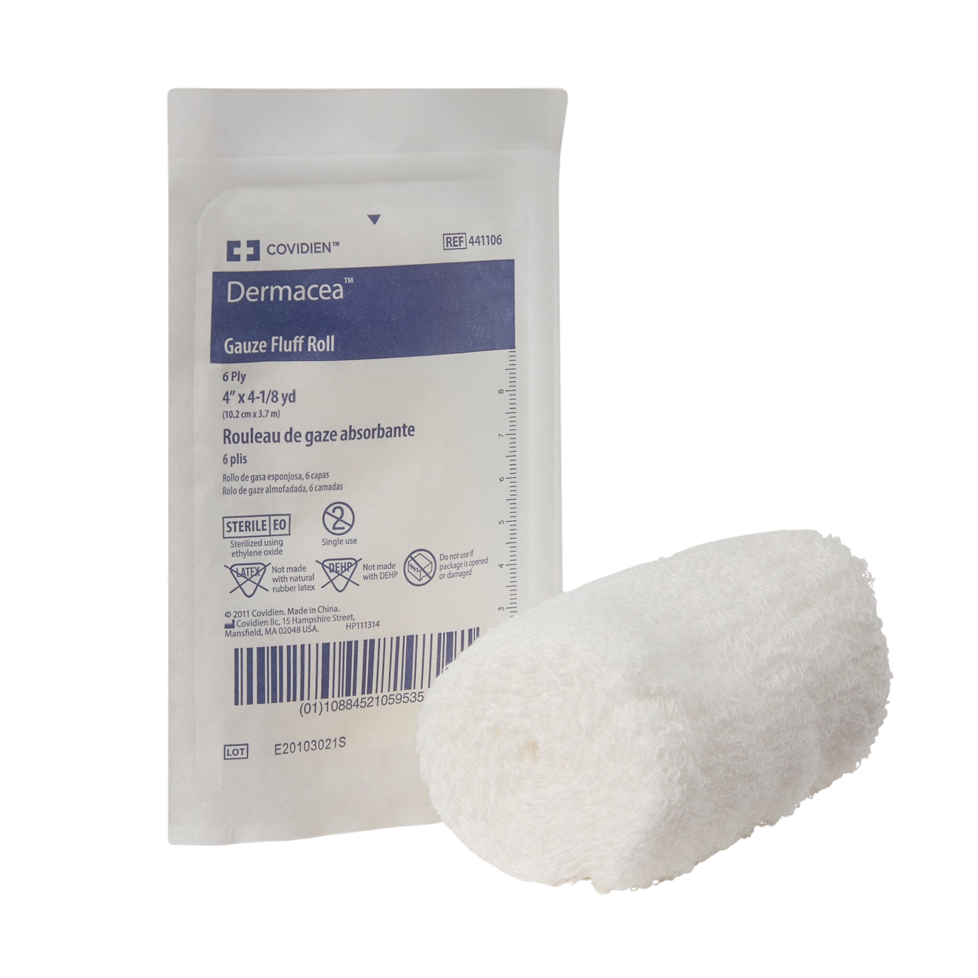 Cardinal - 441106 Dermacea™ Sterile Fluff Bandage Roll