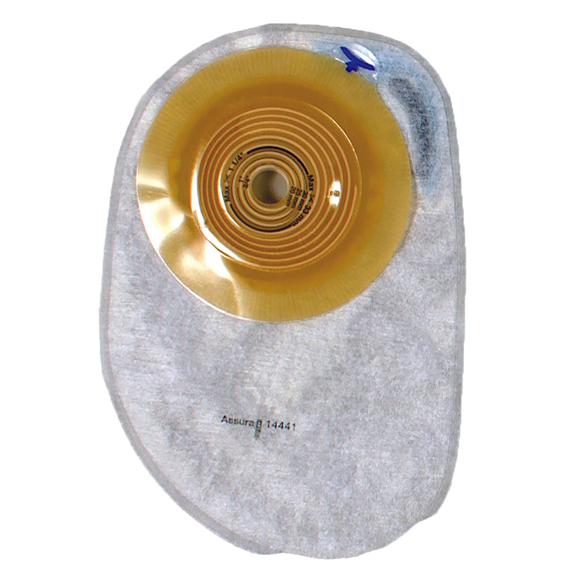 Coloplast - 14444 Ostomy Pouch Assura® One-Piece System 8-1/2 Inch Length