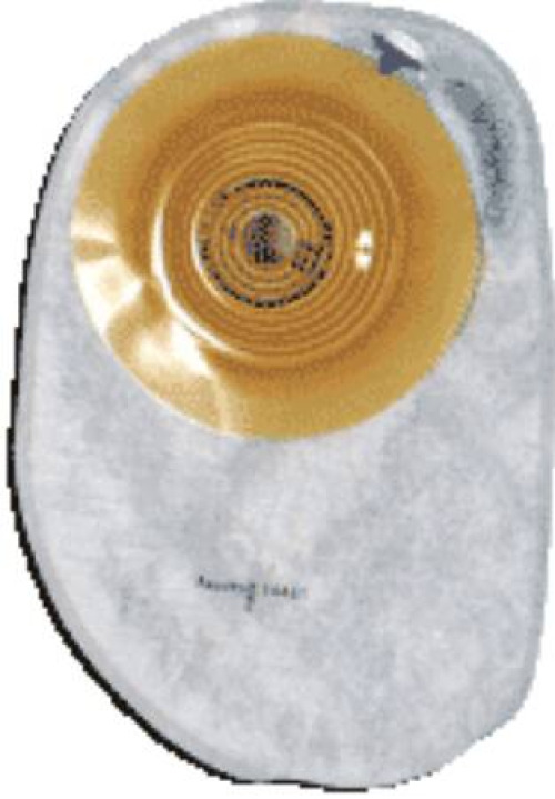 Coloplast 14441 - Assura® Convex Light 1-Piece Transparent Colostomy Pouch, 15 – 33mm Stoma - 10/Box