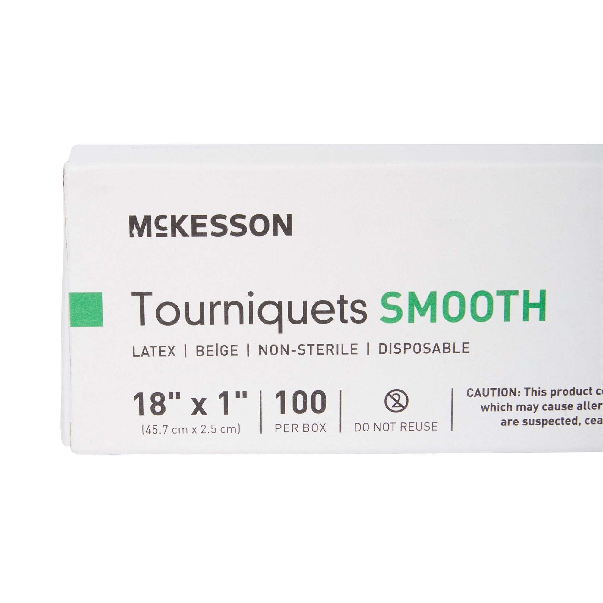 McKesson Brand - 63-4409 Tourniquet Strap McKesson 18 Inch Length Flat Pack Latex