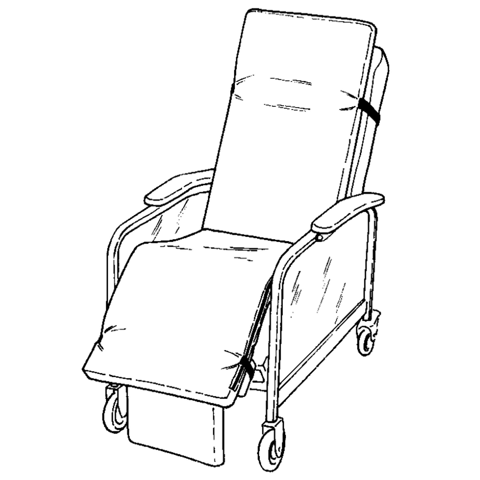 Skil-Care - 703001 Seat Overlay Skil-Care™ 19 W X 68 L X 2 D Inch Foam / Gel
