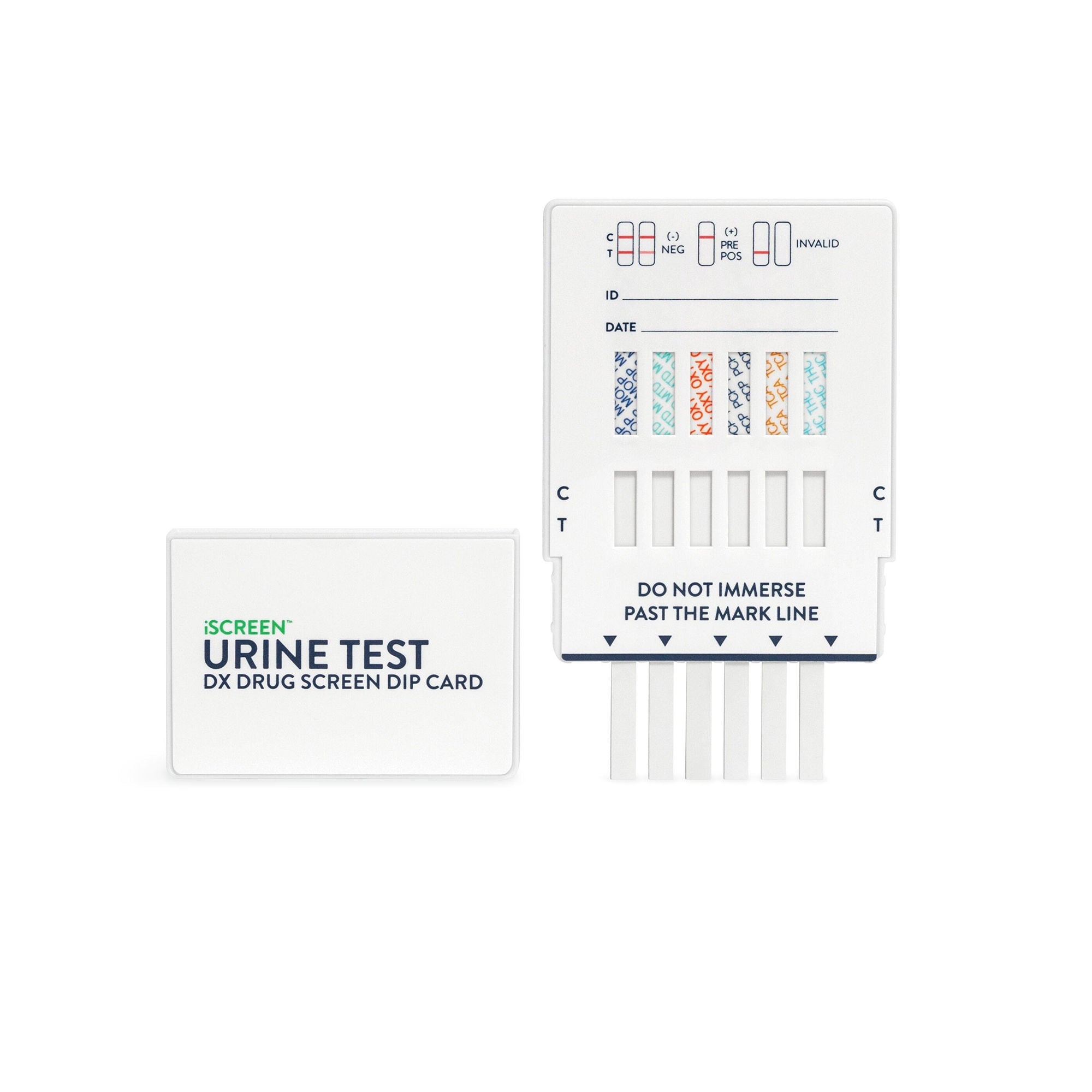 Abbott Rapid Dx North America LLC - IS6MAP Drugs of Abuse Test Kit iScreen® AMP, COC, mAMP/MET, OPI, PCP, THC 25 Tests CLIA Non-Waived