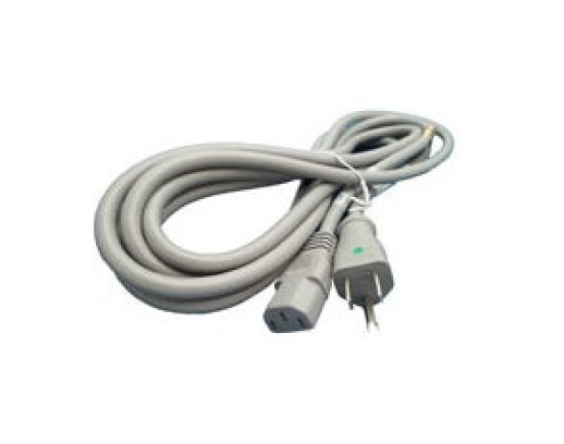 GE Healthcare - 405535-002 Diagnostic Power Cord GE 12 Inch, Gray, 125V For Ge Paitient Monitors