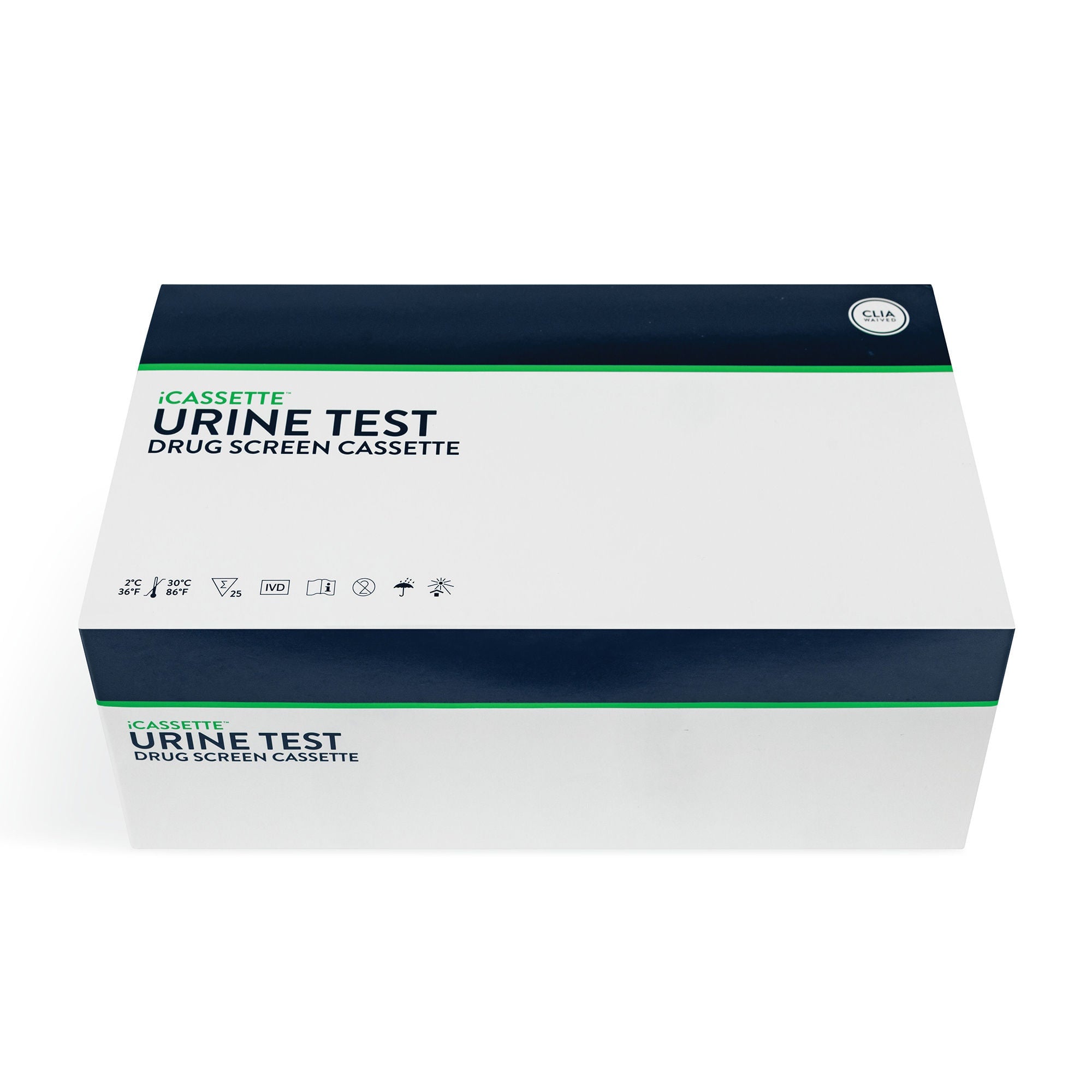 Abbott Rapid Dx North America LLC - DOA-1105-051 Drugs of Abuse Test Kit iCassette™ AMP, BAR, BZO, COC, mAMP/MET, MTD, OPI, OXY, PCP, THC 25 Tests CLIA Non-Waived