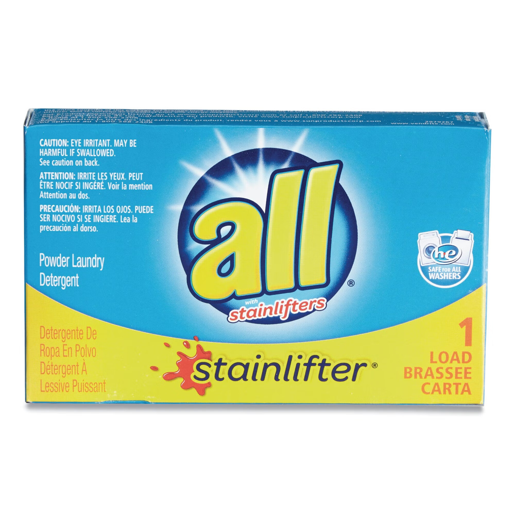 Essendant Co-United Stationers - VEN2979267 Laundry Detergent all® 1.8 oz. Box Powder Unscented