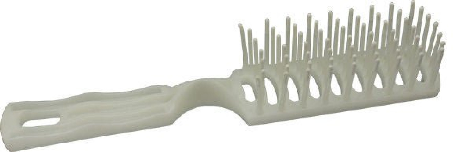 New World Imports - HBV Hairbrush Plastic Bristles 7-3/4 Inch Length