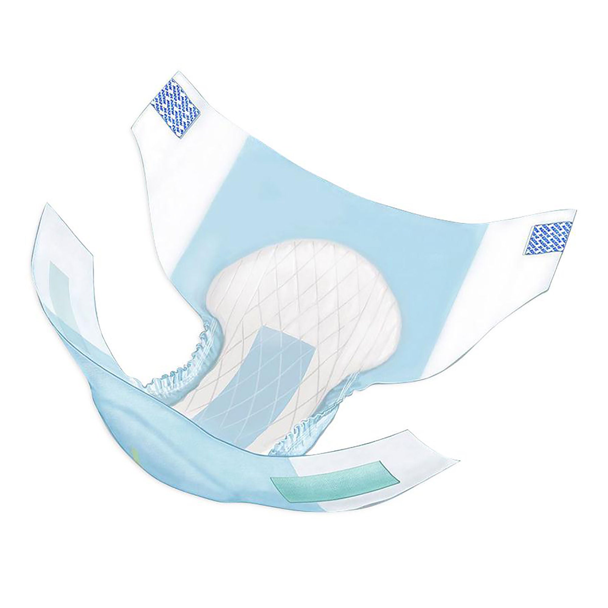Cardinal - 63072 Incontinence Brief Wings™ Ultra Adult Small Unisex Disposable Heavy Absorbency