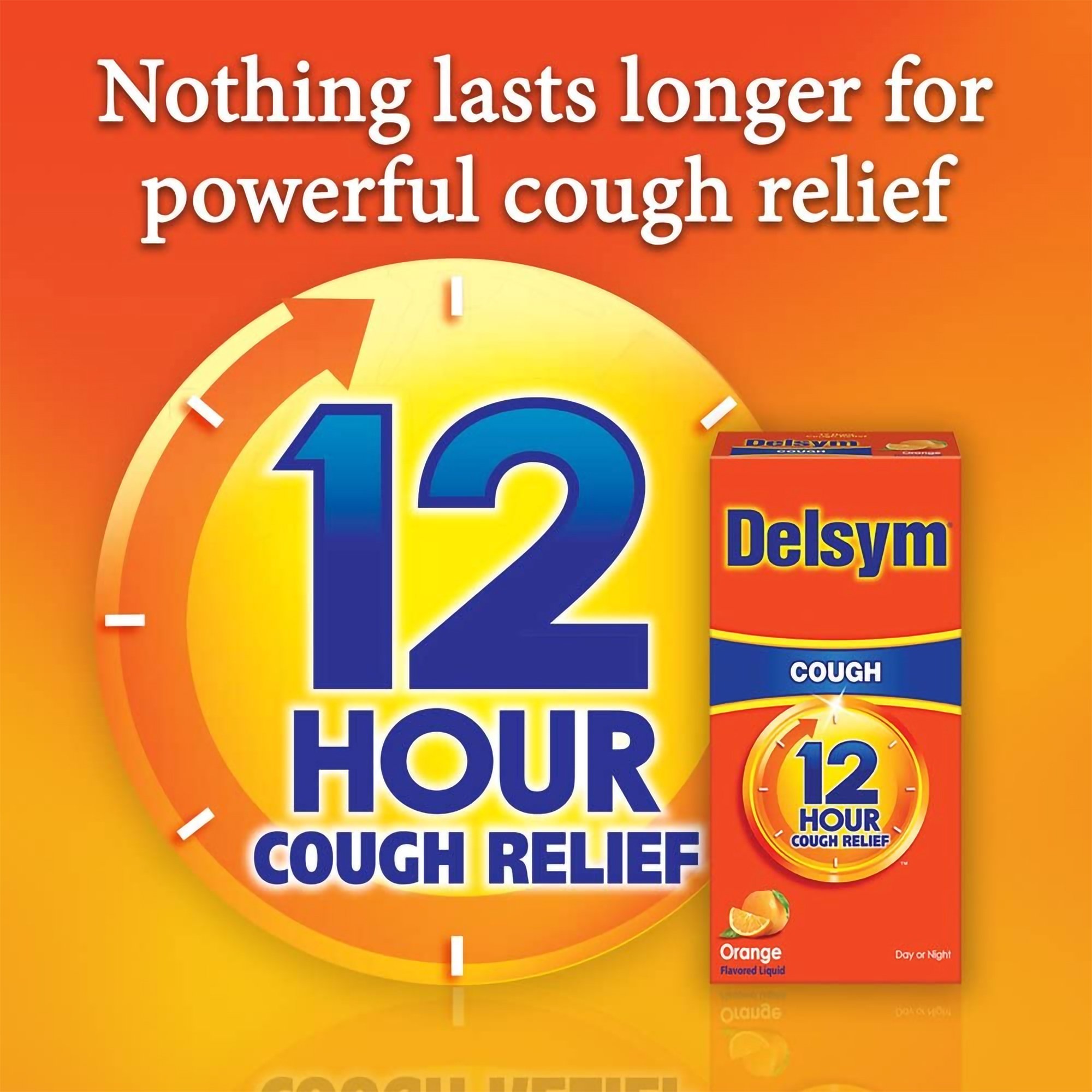 Reckitt Benckiser - 63824017563 Delsym® 12 Hour Cough Relief
