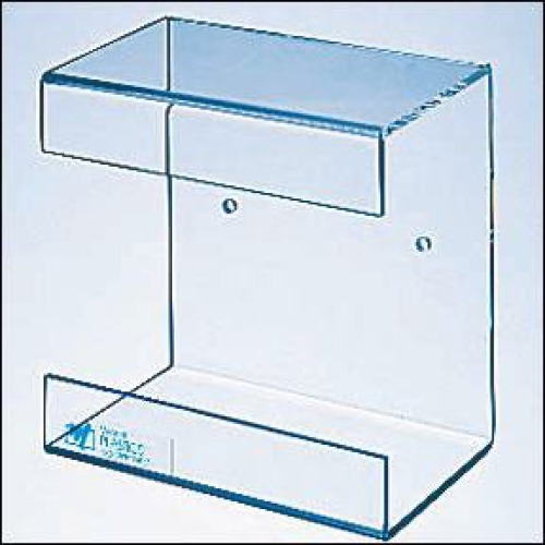 Fisher Anatomical - 0666651 Wipe Dispenser Fisherbrand™ Clear Acrylic Manual 1 Box Surface Mount